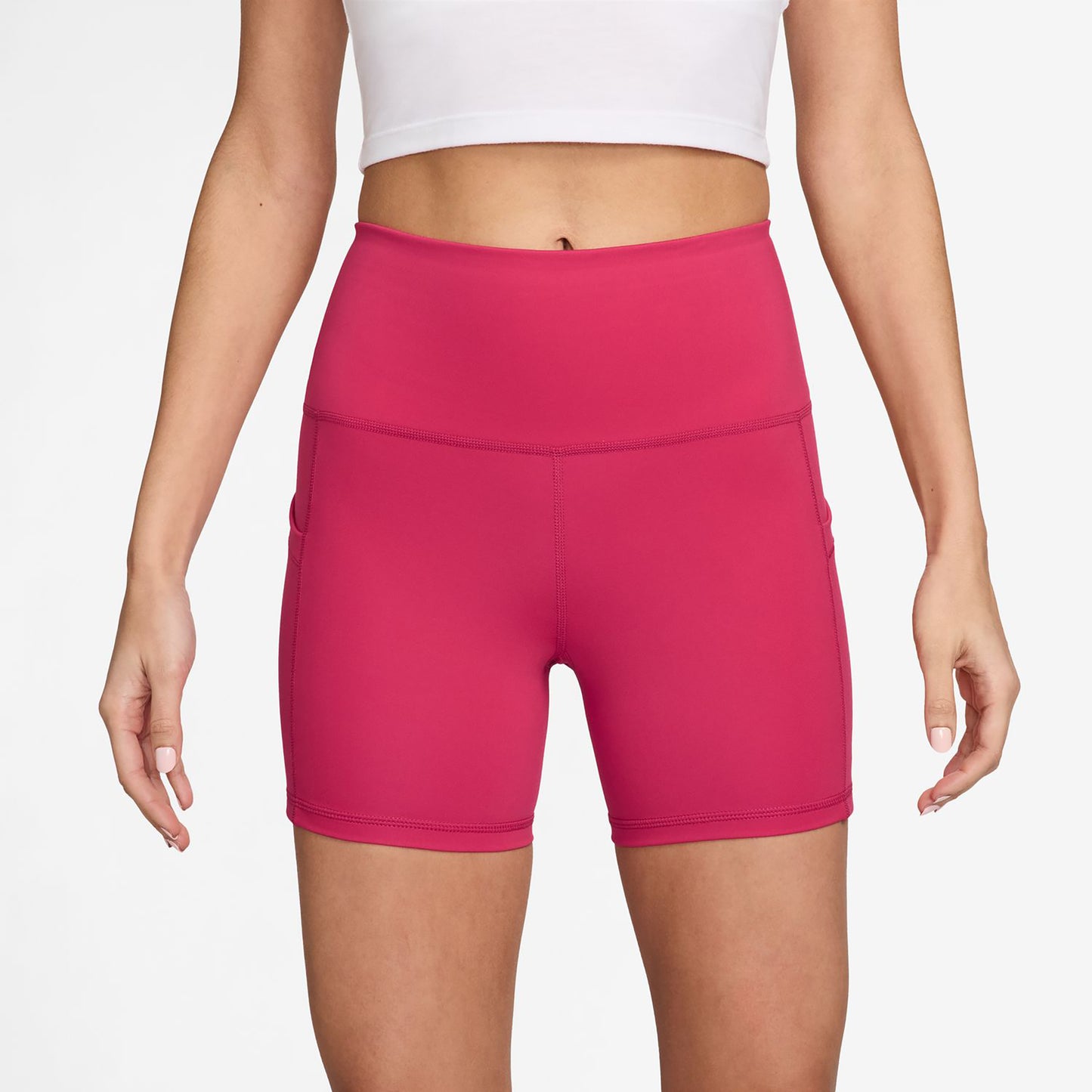 Nike Court Dri-Fit Ball Bollshorts Damer - berry, vit