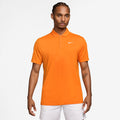 Dri-Fit Victory Court Solid Polo Herrar - orange, vit