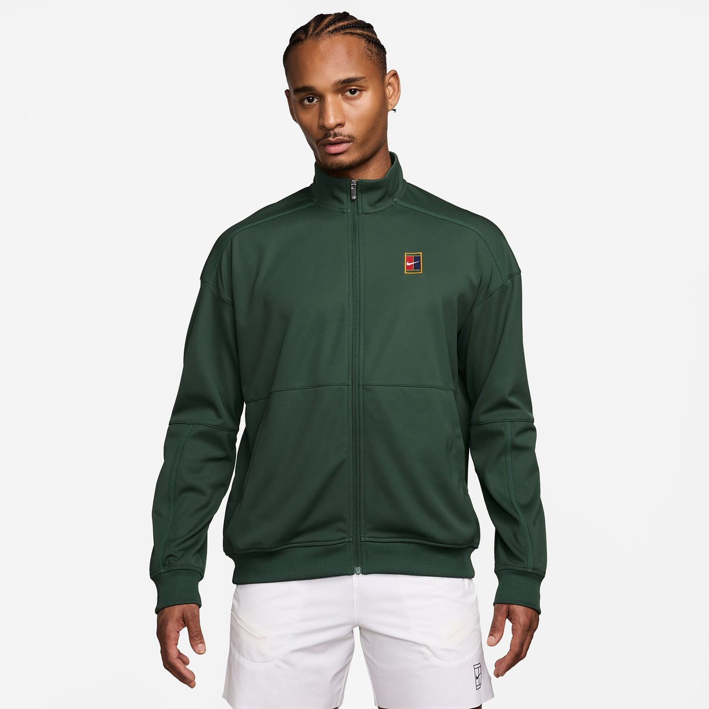 Nike Court Heritage Träningsjacka Herrar - mörkgrön, mörkgrön