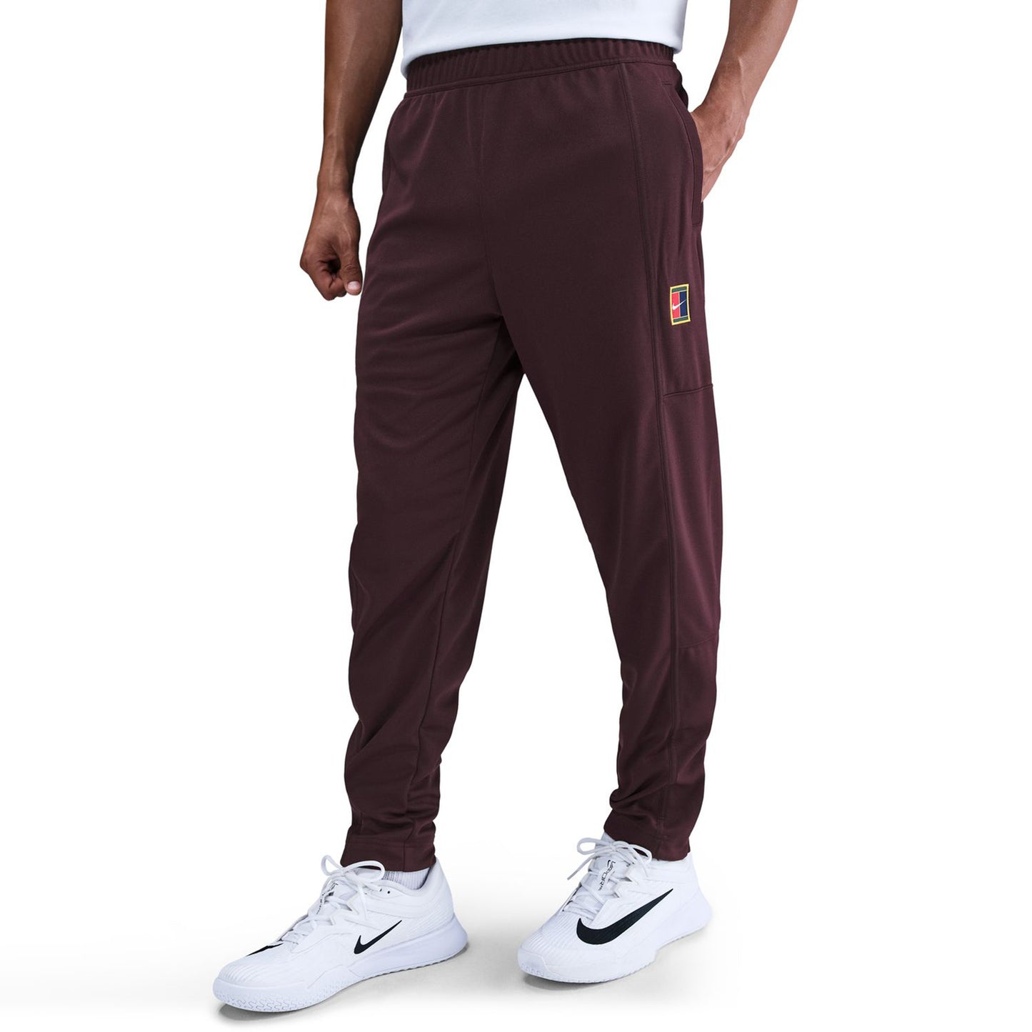 Nike Court Heritage Träningsbyxa Herrar - mörkröd, mörkröd