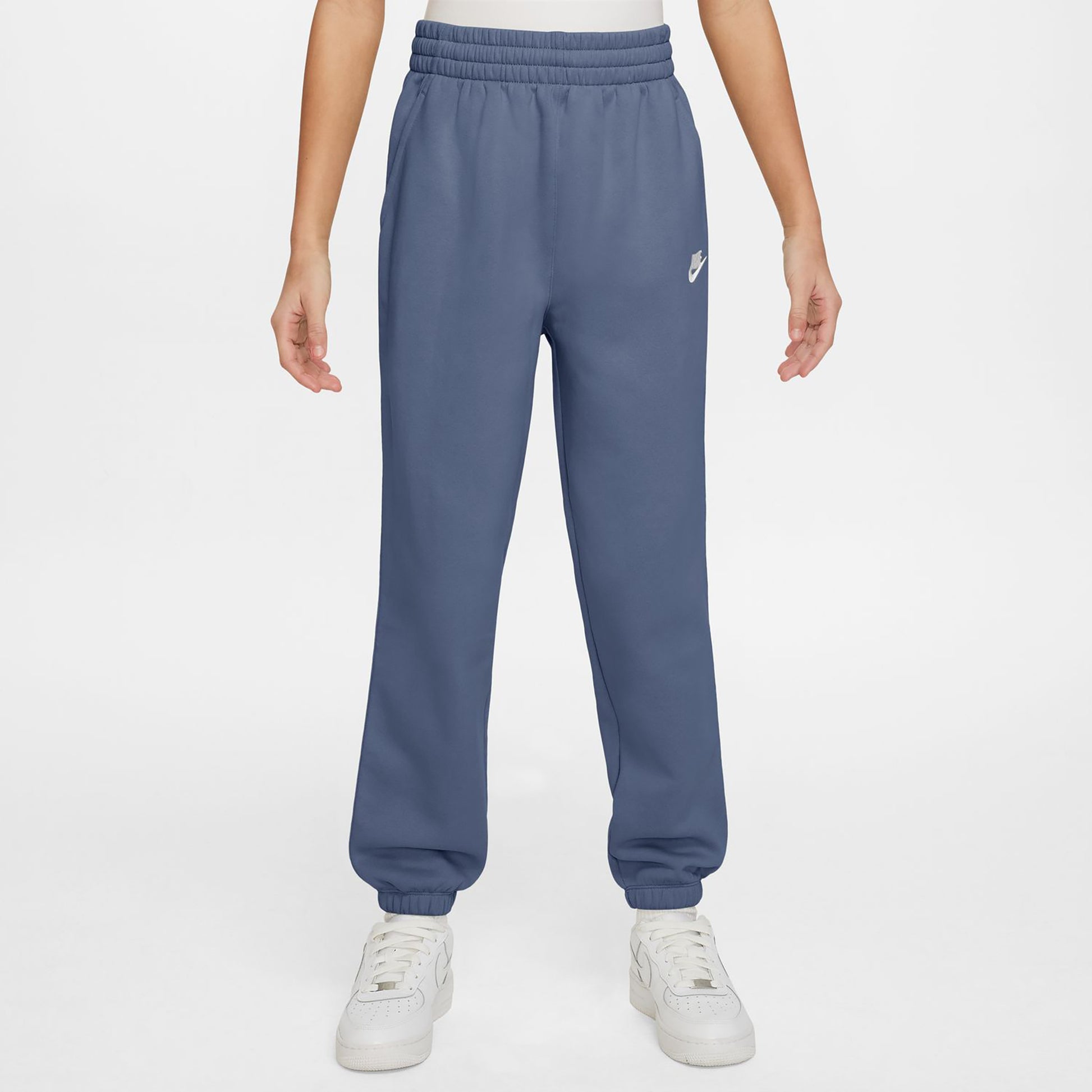 Nike Club Fleece Loose Träningsbyxa Flickor - blågrå, blågrå