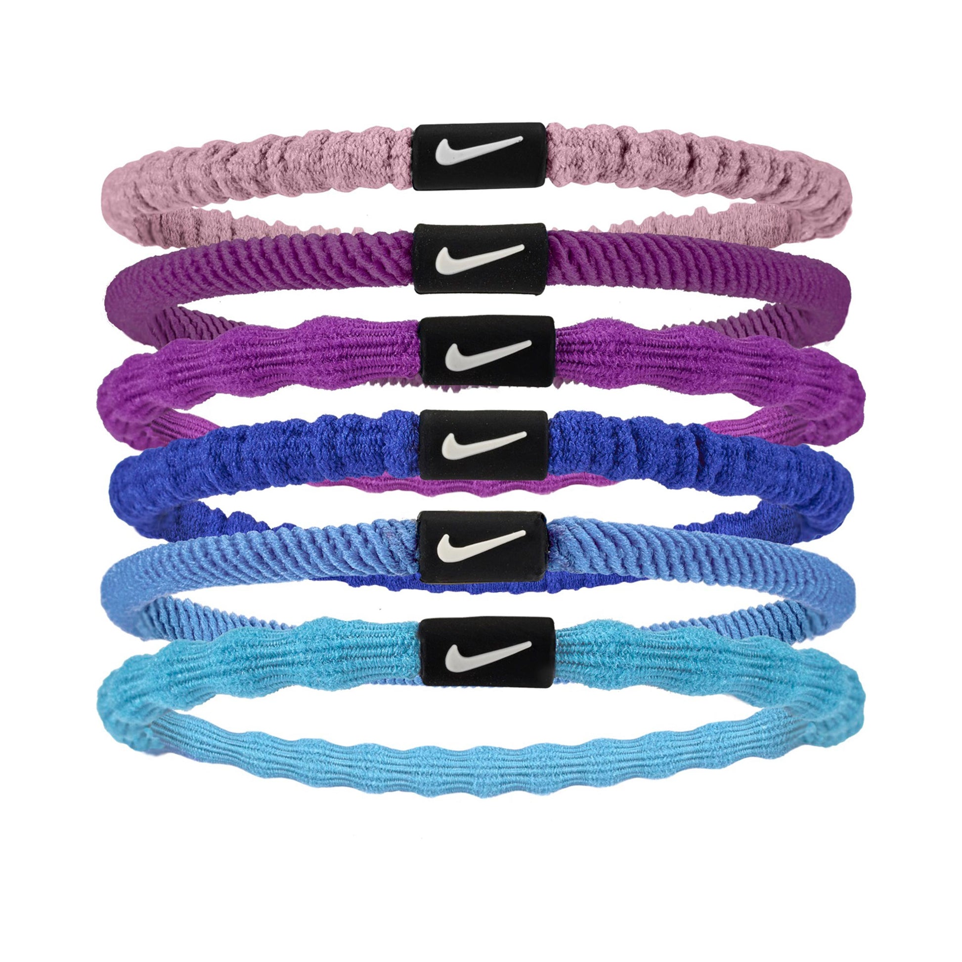 Nike Flex Hair Tie Hårband 6-pack Unisex - flerfärgad, lila