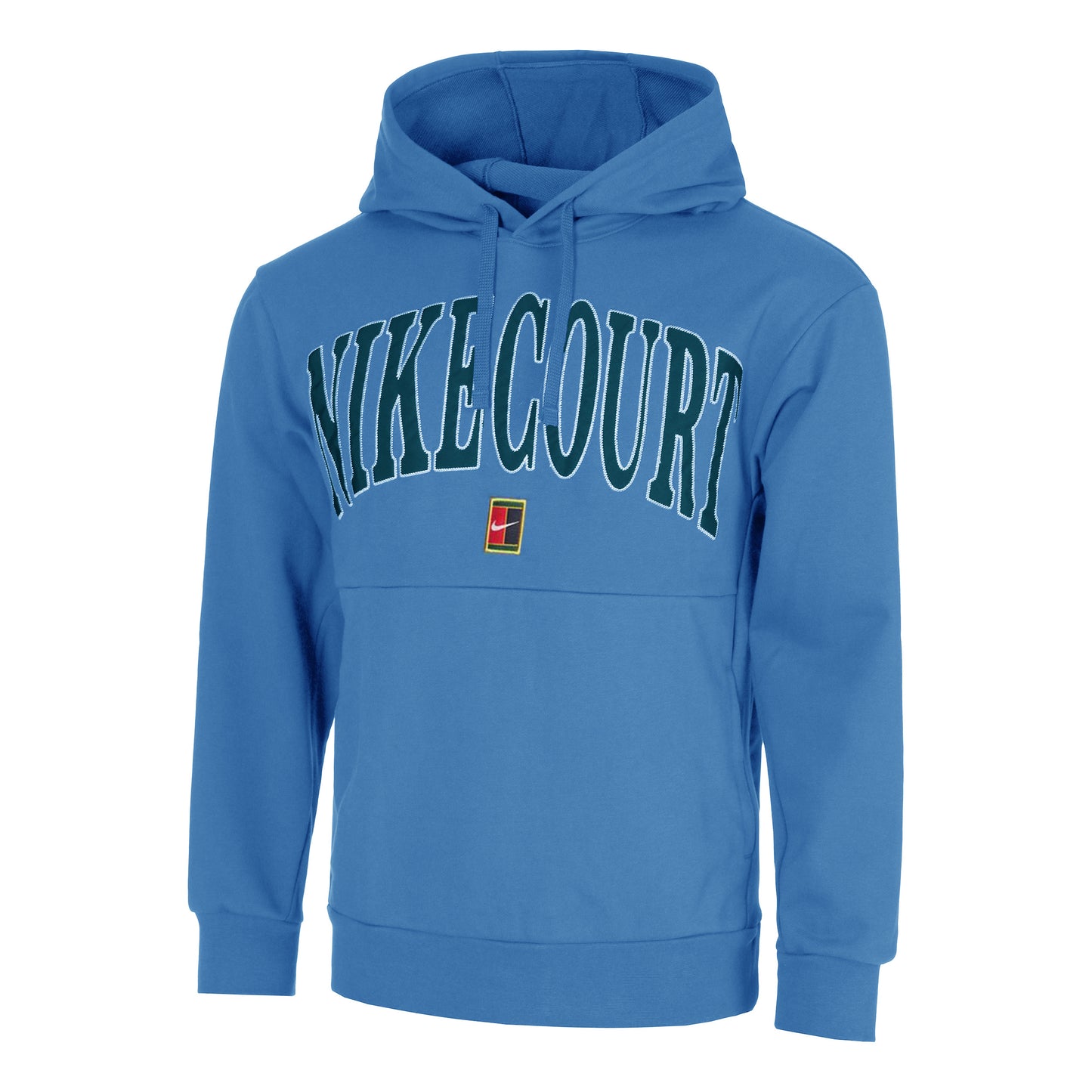 Nike Court Dri-Fit Fleece Heritage Huvtröja Herrar-Blå,Mörkblå