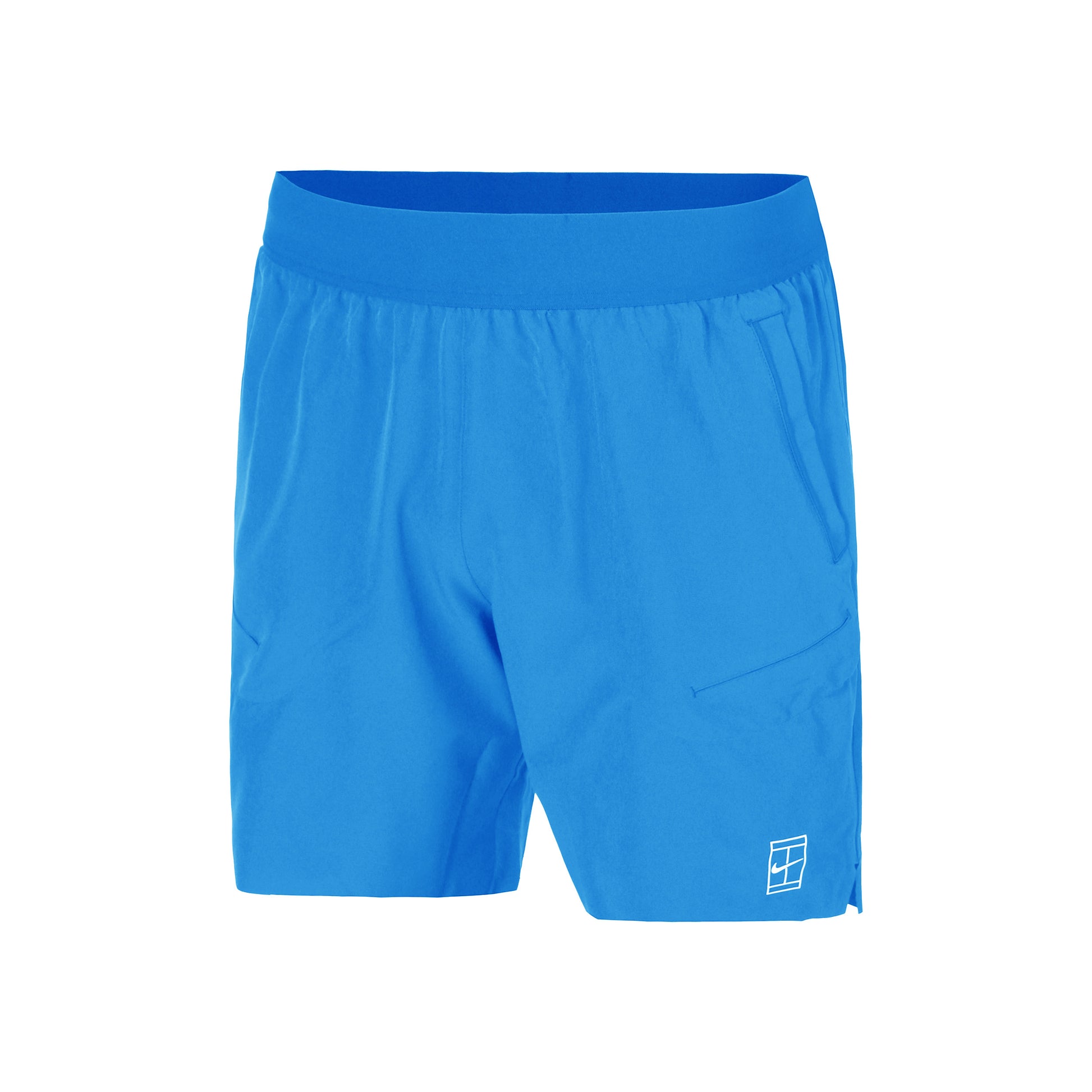 Nike Court Dri-Fit Advantage 6in Shorts Herrar-Blå,Vit