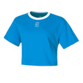 Dri-FIT Heritage Crop T-shirt Damer - blå,