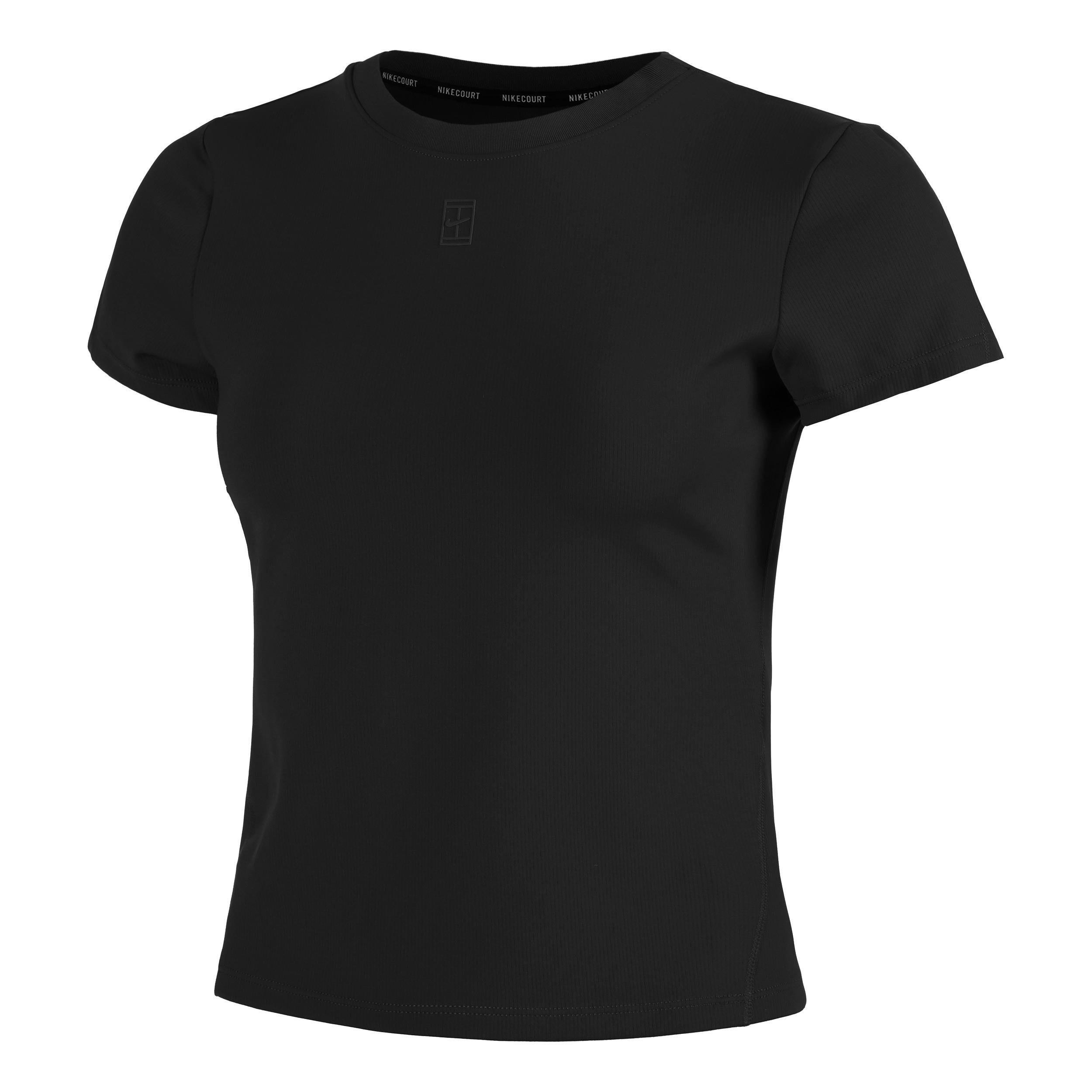 Nike Court Dri-Fit Advantage T-shirt Damer-Svart,Svart