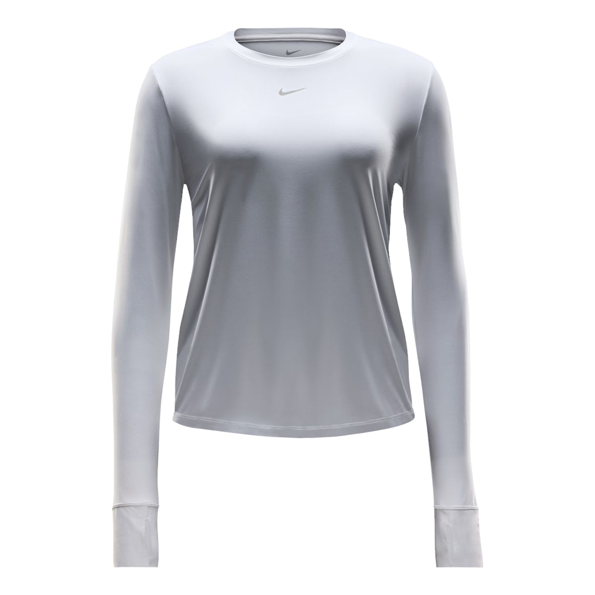Nike One Classic Dri-Fit Långärmat Damer - vit, svart