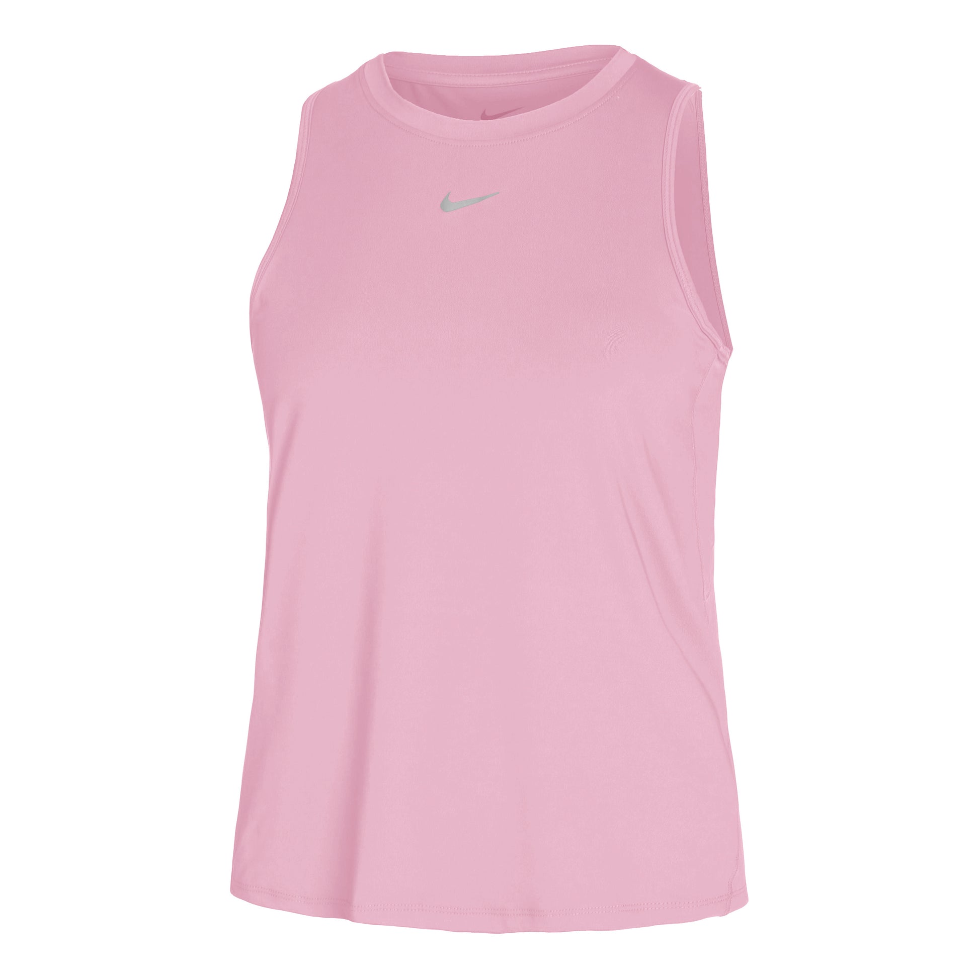 Nike One Dri-Fit Linne Damer - rosa, silver
