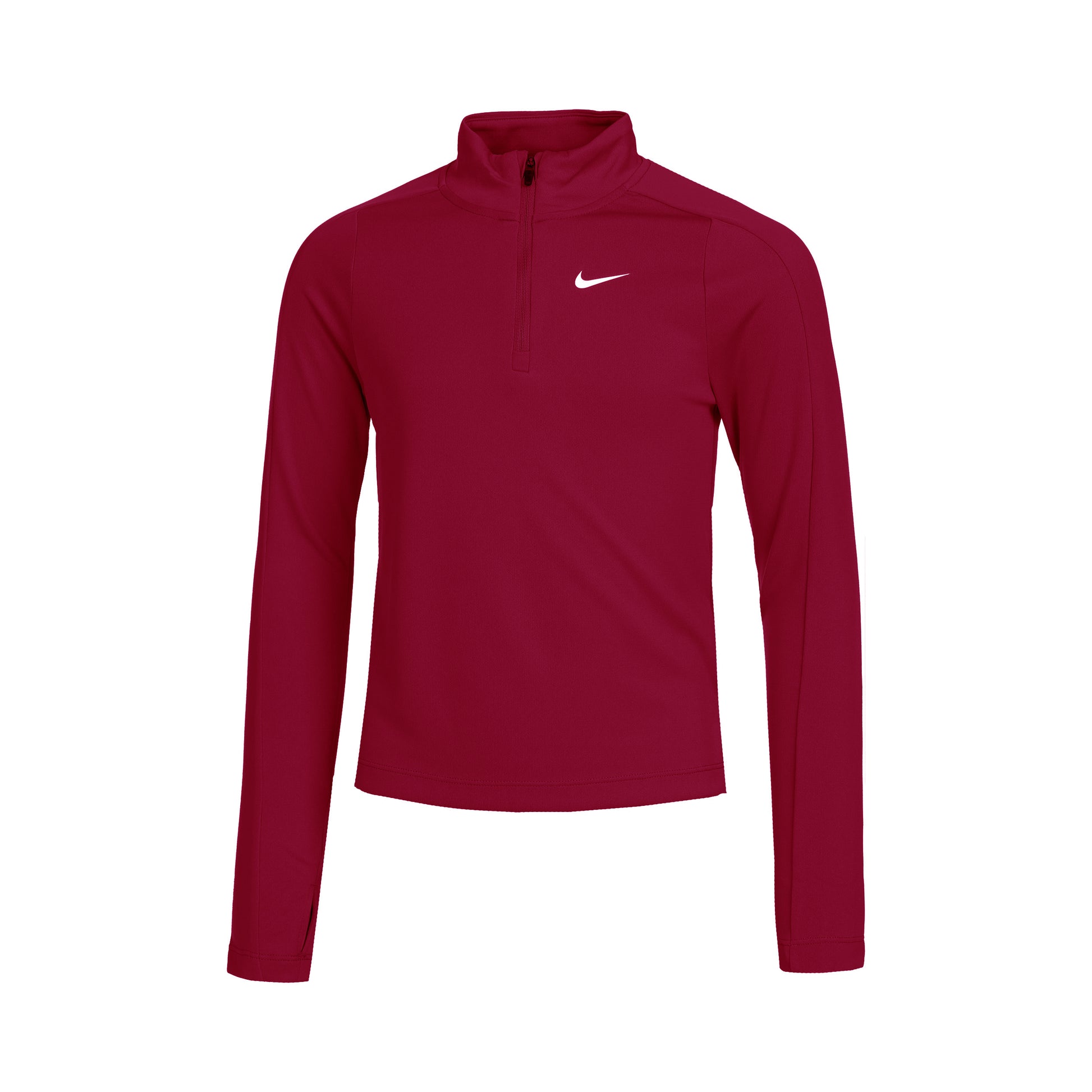Nike Dri-Fit Långärmat Flickor-Röd,Vit