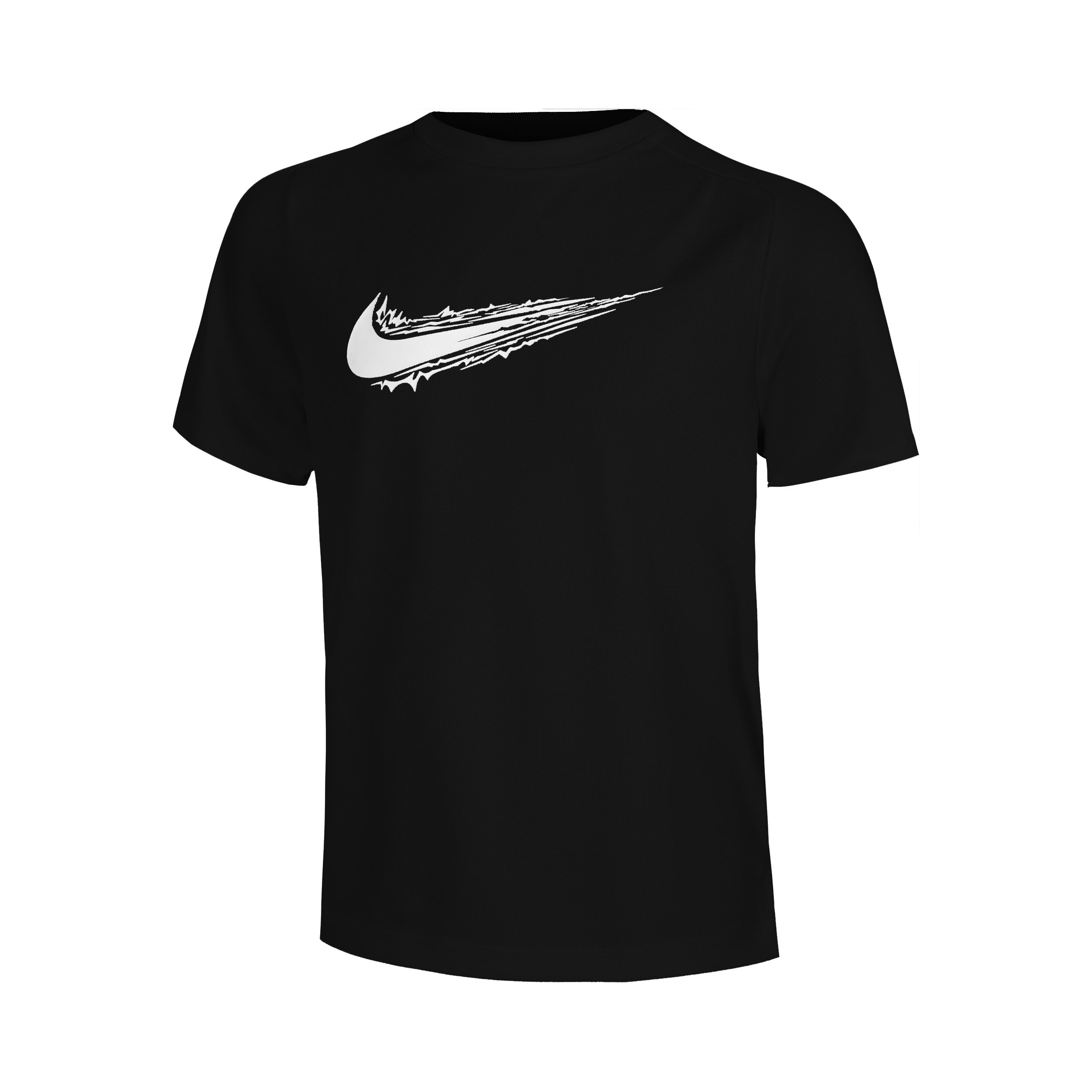 Nike Dri-Fit Multi T-shirt Barn-Svart,Vit
