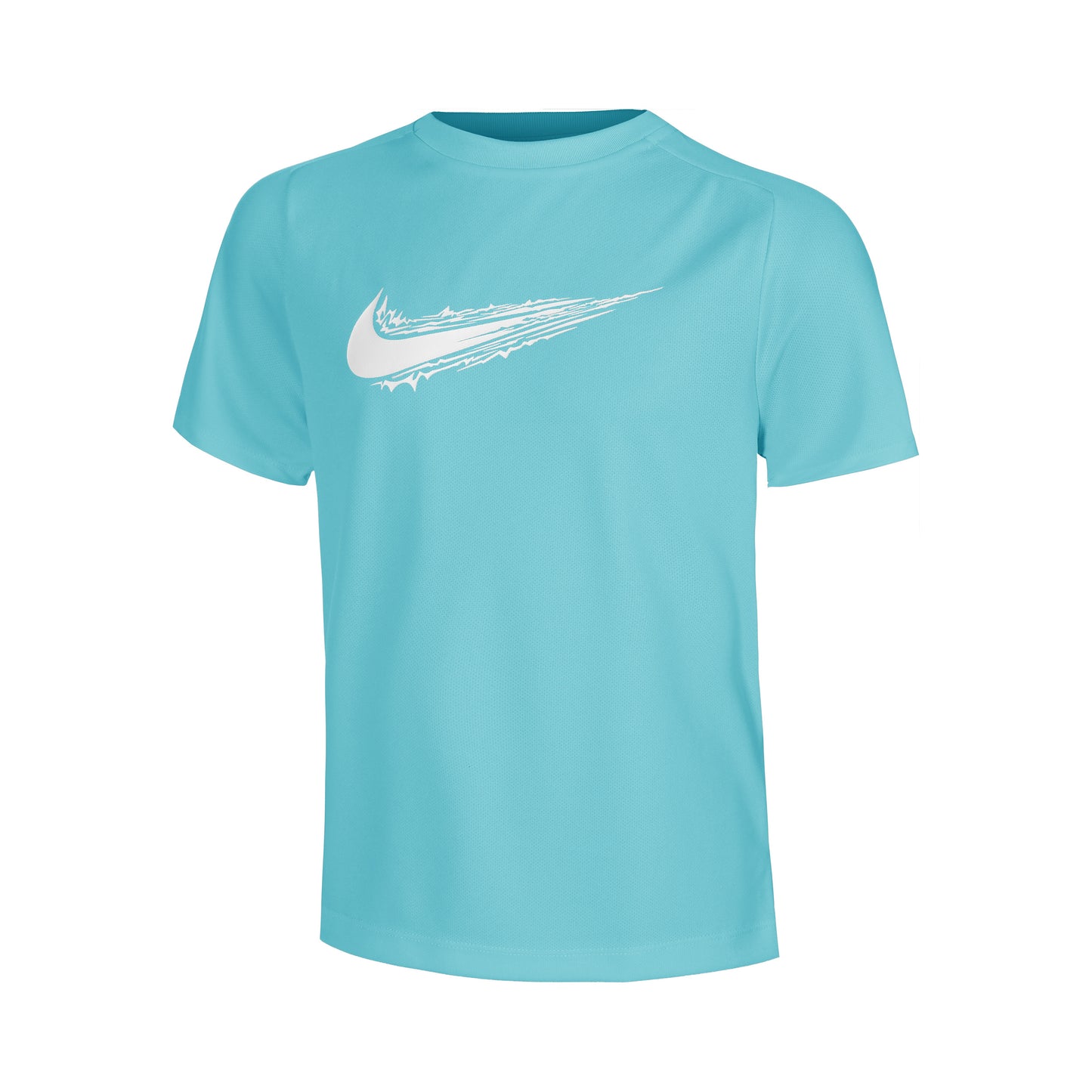 Nike Dri-Fit Multi T-shirt Barn-Turkos,Vit