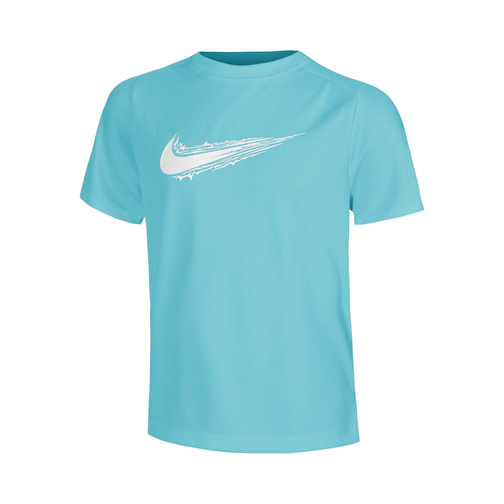 Nike Dri-Fit Multi T-shirt Barn-Turkos,Vit