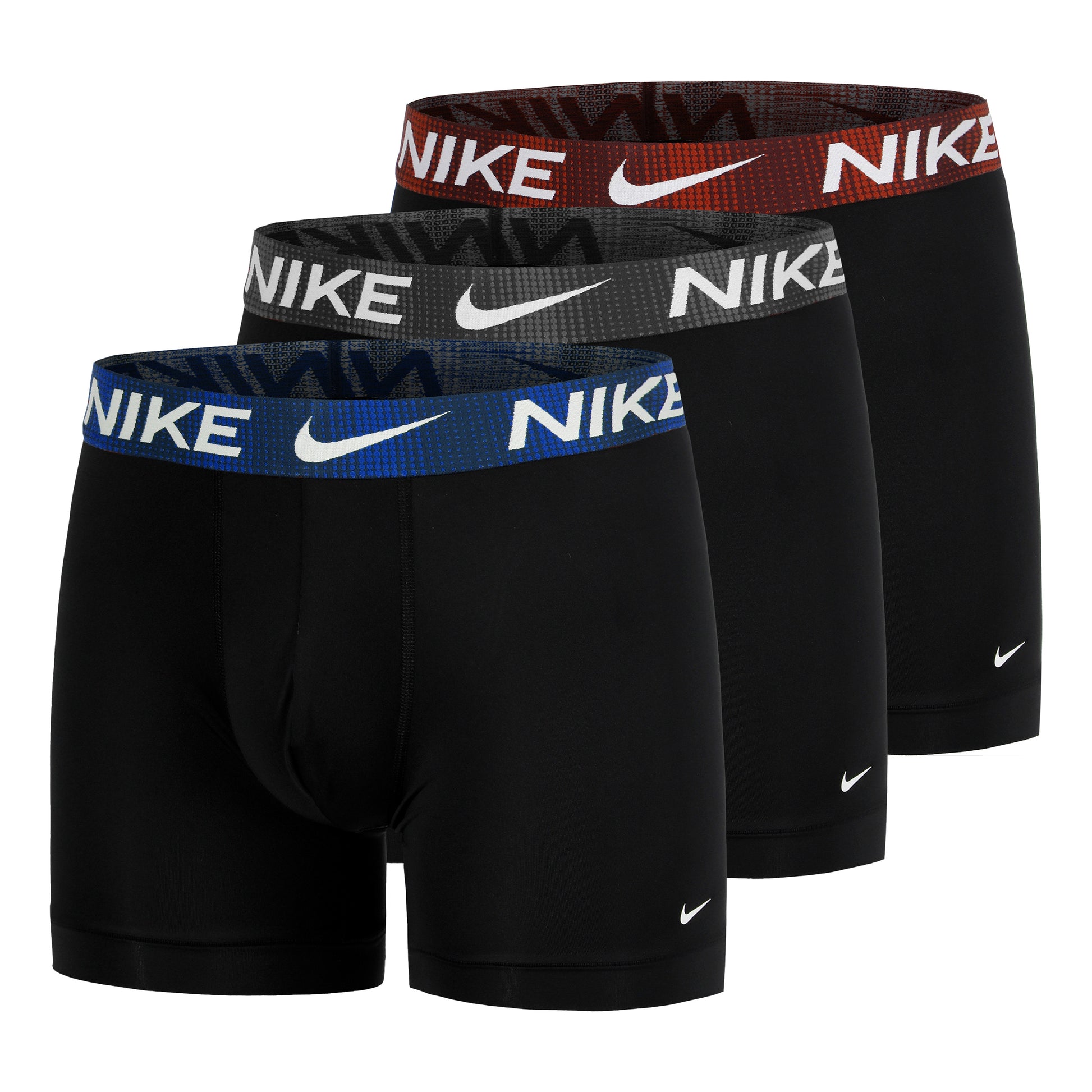 Nike Essential Micro Boxershorts 3-pack Herrar - svart, oliv