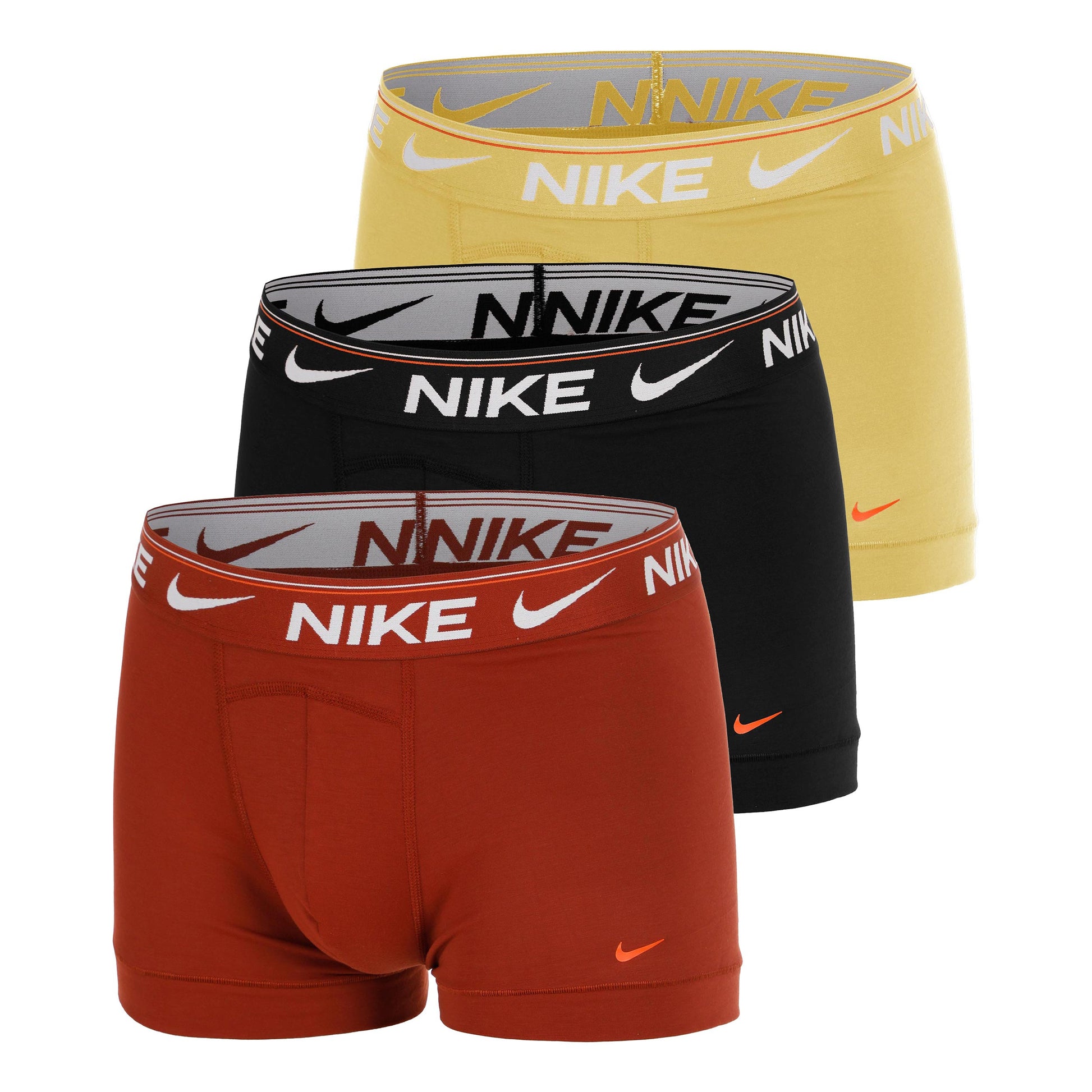 Nike Ultra Comfort Boxershorts 3-pack Herrar-Guldgul,Svart