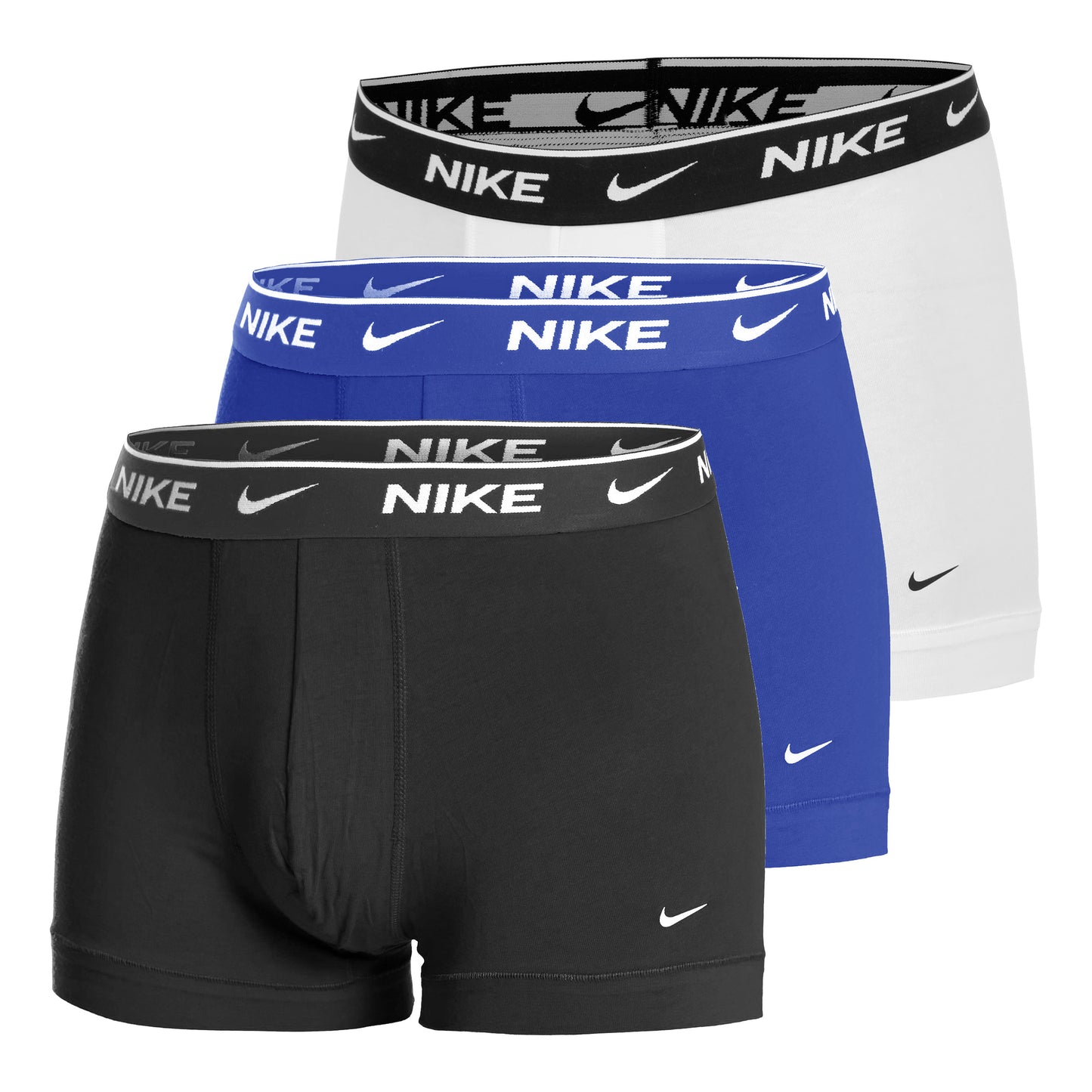 Nike Everyday Cotton Stretch Boxershorts 3-pack Herrar-Turkos,Flerfärgad
