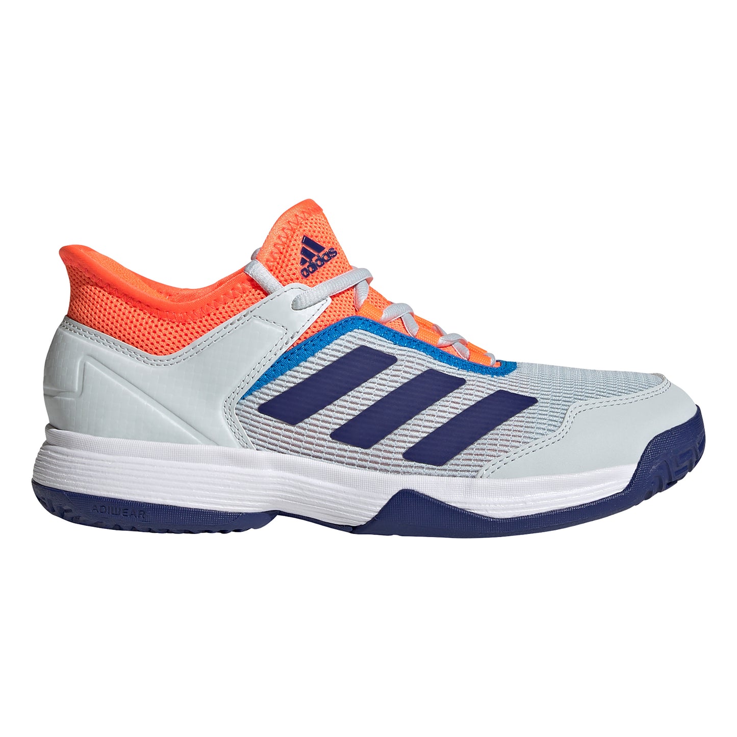 adidas Ubersonic 4 Allroundsko Barn - ljusgrå, orange