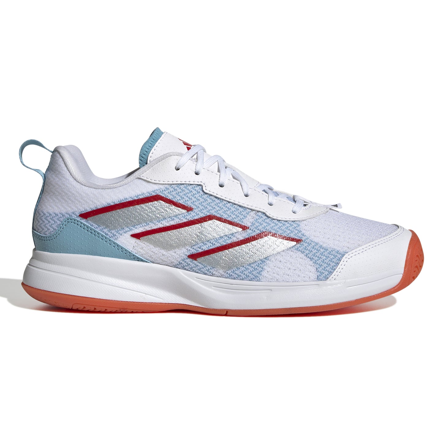 adidas Avaflash Allroundsko Damer - vit, ljusblå