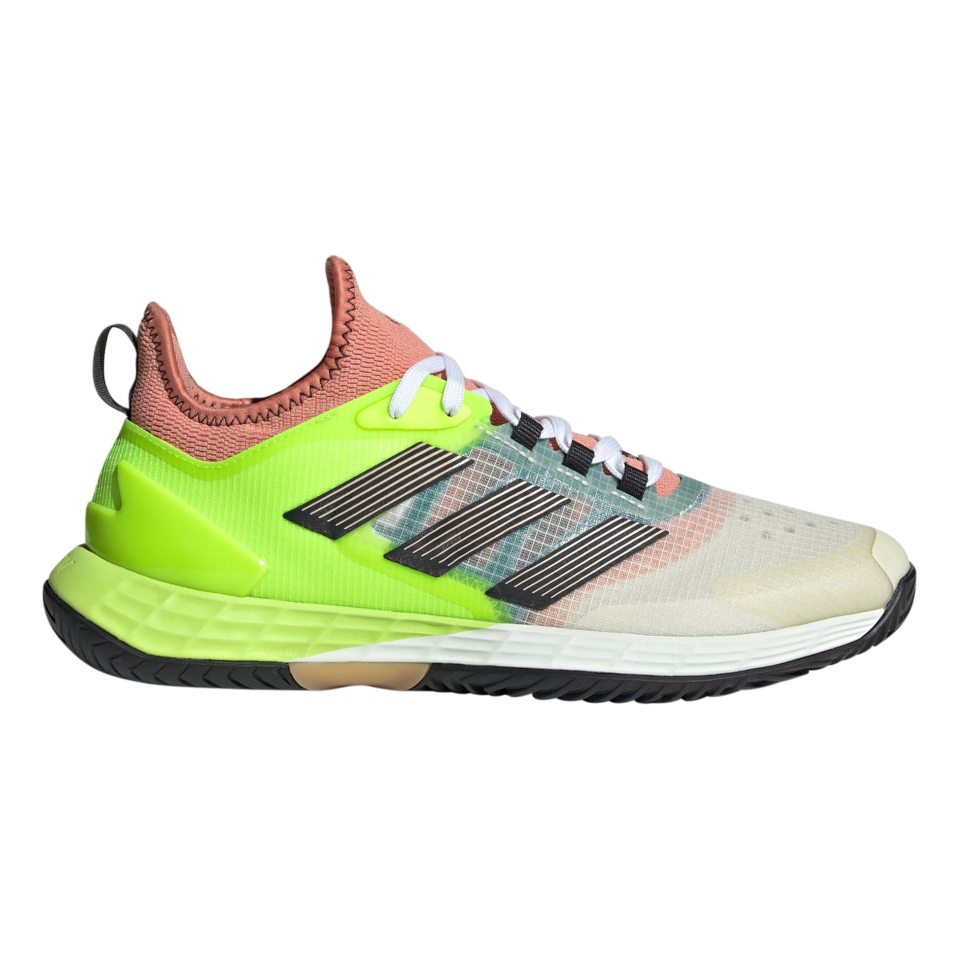 adidas adizero Ubersonic 4.1 Allroundsko Herrar - vit, grön