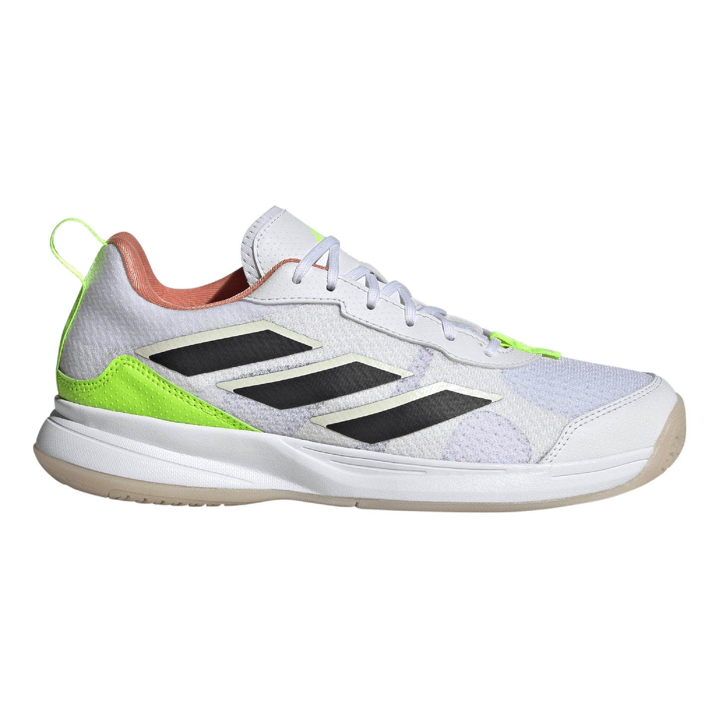 adidas Avaflash Allroundsko Damer - vit, neongrön