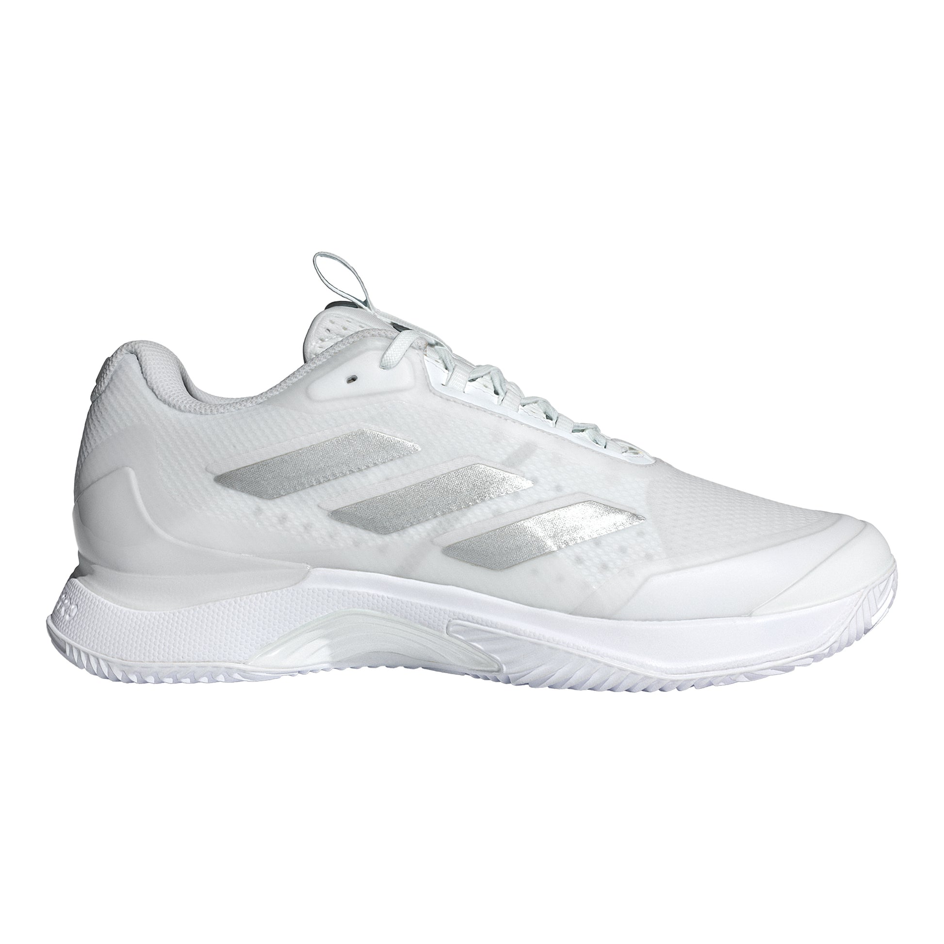 adidas Avacourt 2 Sko för grus Damer - vit, silver