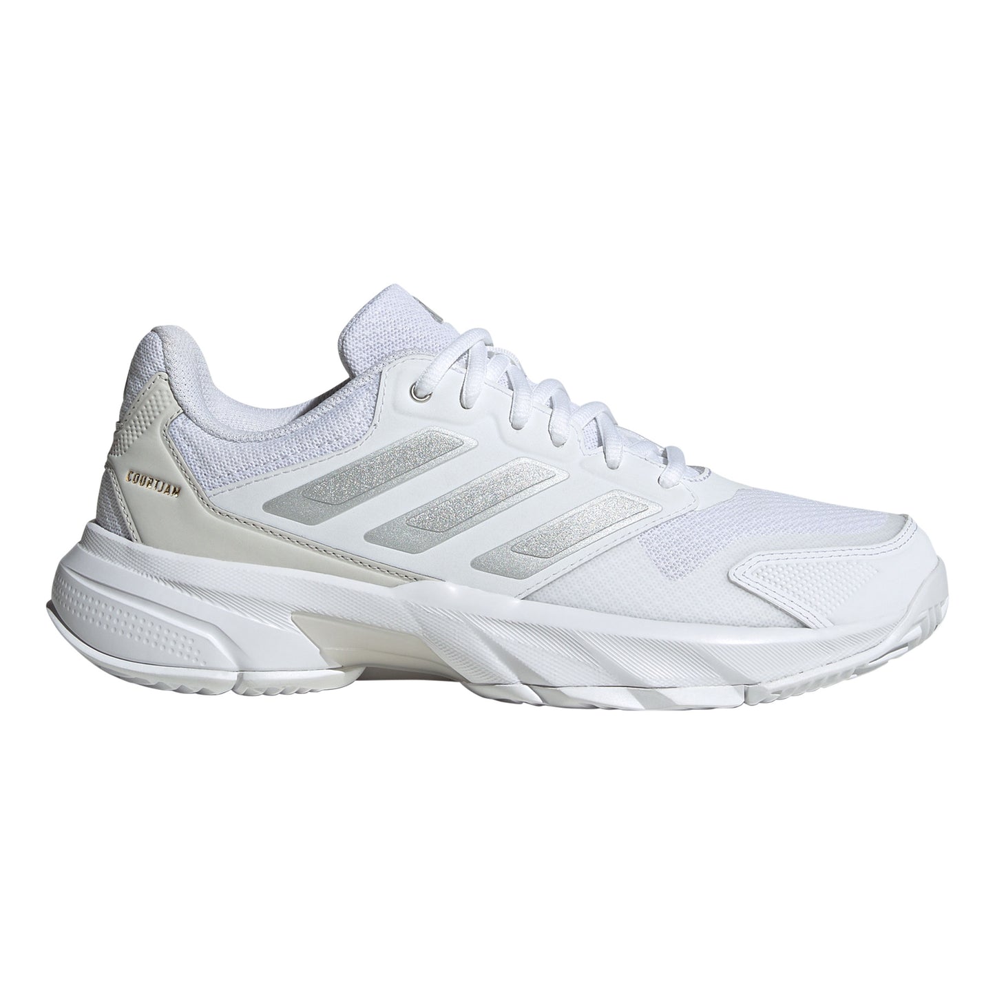 adidas CourtJam Control 3 Allroundsko Damer - vit, silver