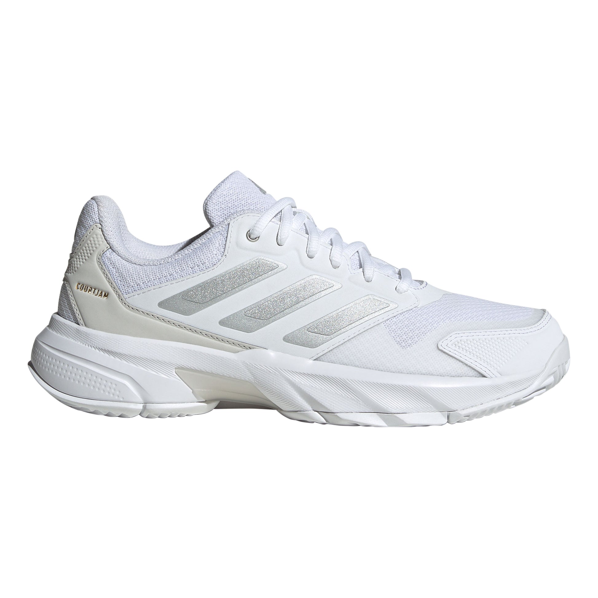 adidas CourtJam Control 3 Allroundsko Damer - vit, silver