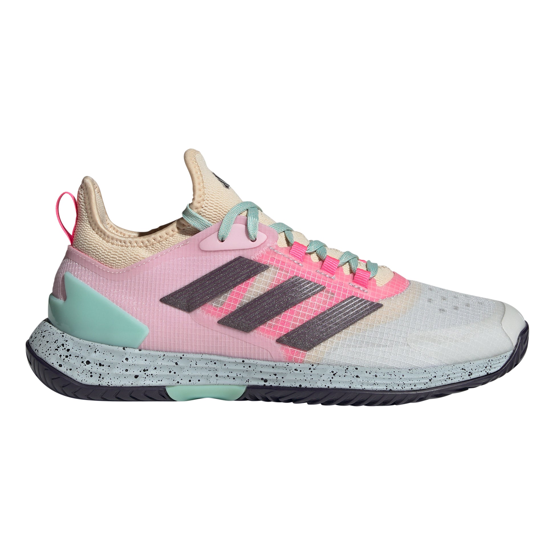 adidas adizero Ubersonic 4.1 Allroundsko Herrar - vit, rosa