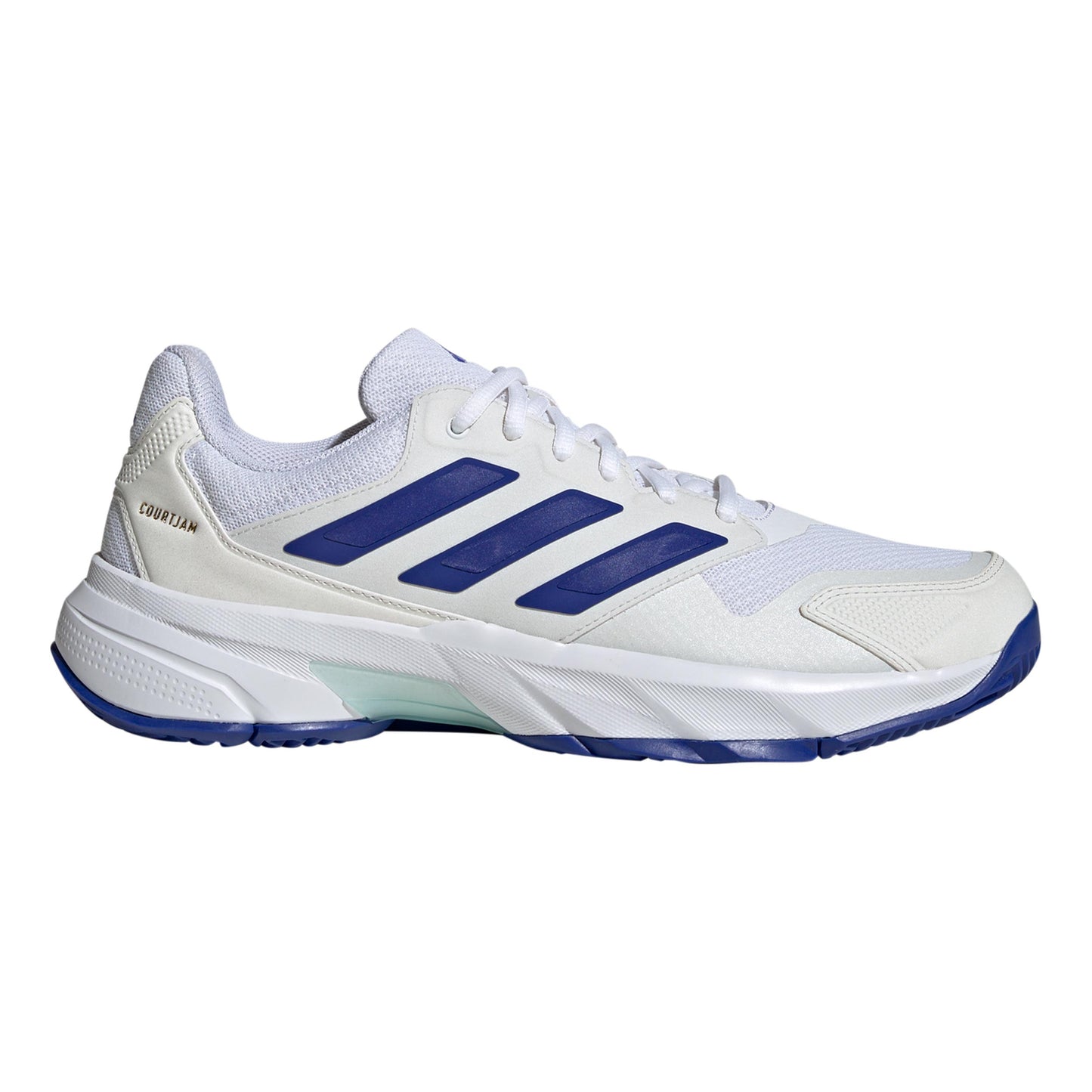 adidas CourtJam Control 3 Allroundsko Herrar - vit, blå
