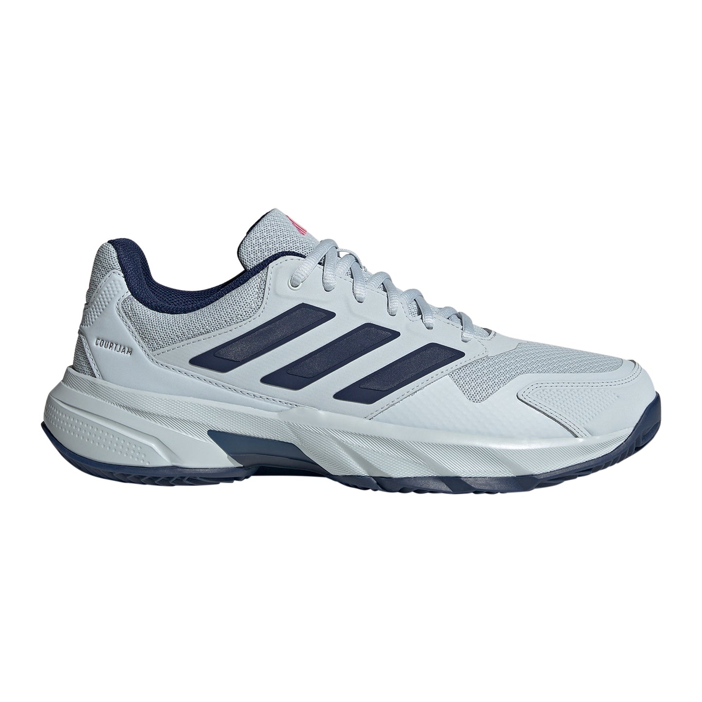 adidas CourtJam Control 3 Allroundsko Herrar - ljusgrå, mörkblå