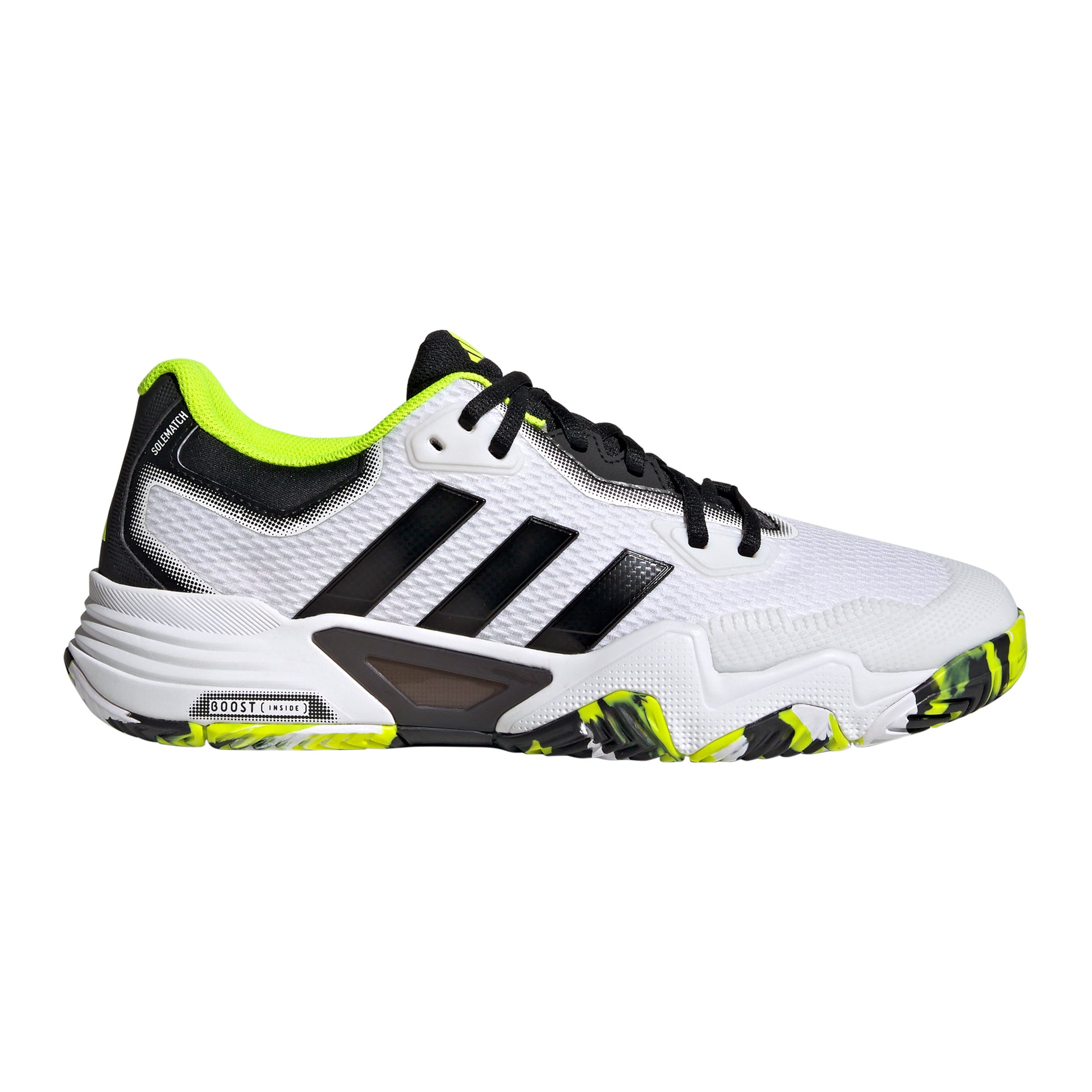 adidas Solematch Control 2 Allroundsko Herrar - vit, flerfärgad