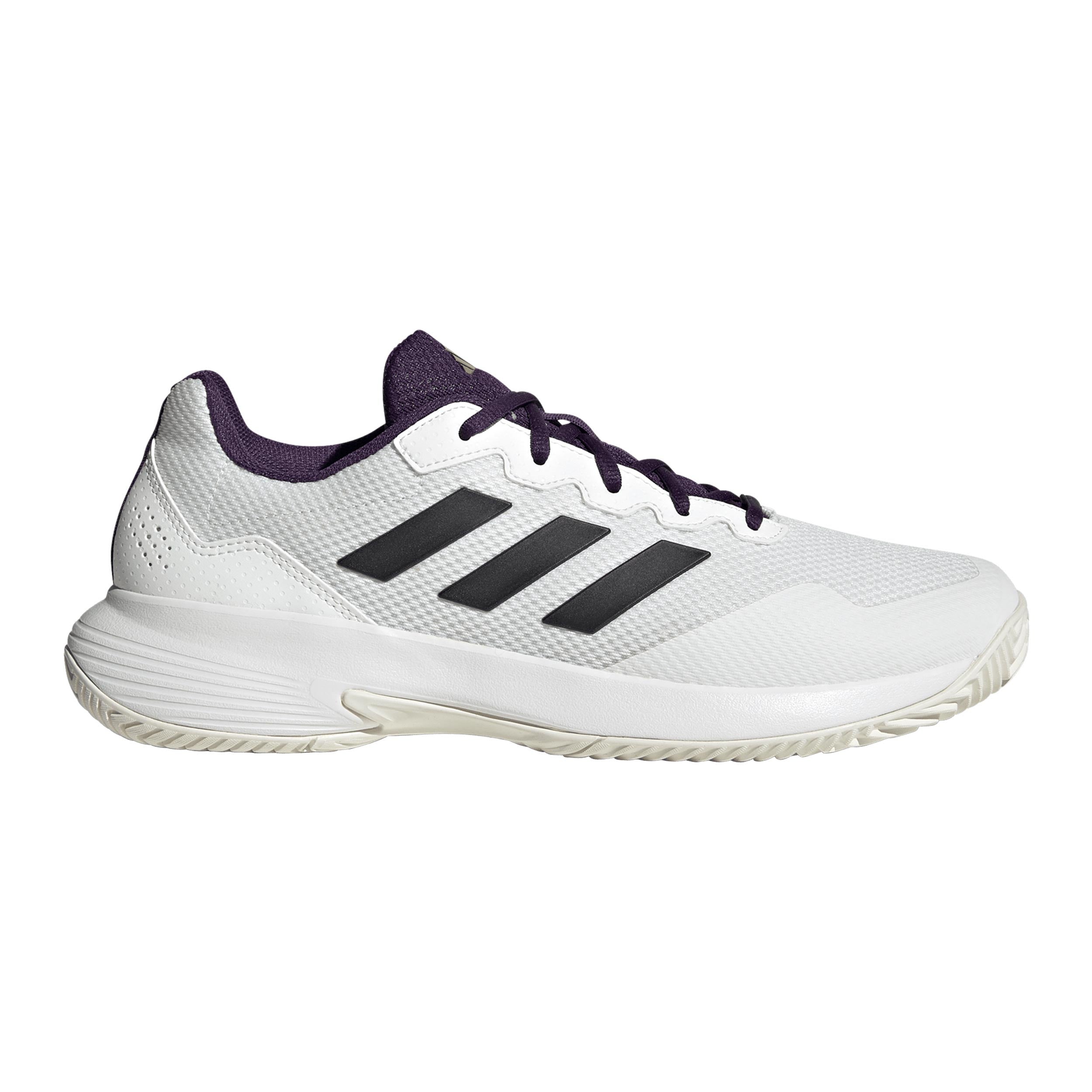adidas Gamecourt 2 Allroundsko Herrar - vit, lila