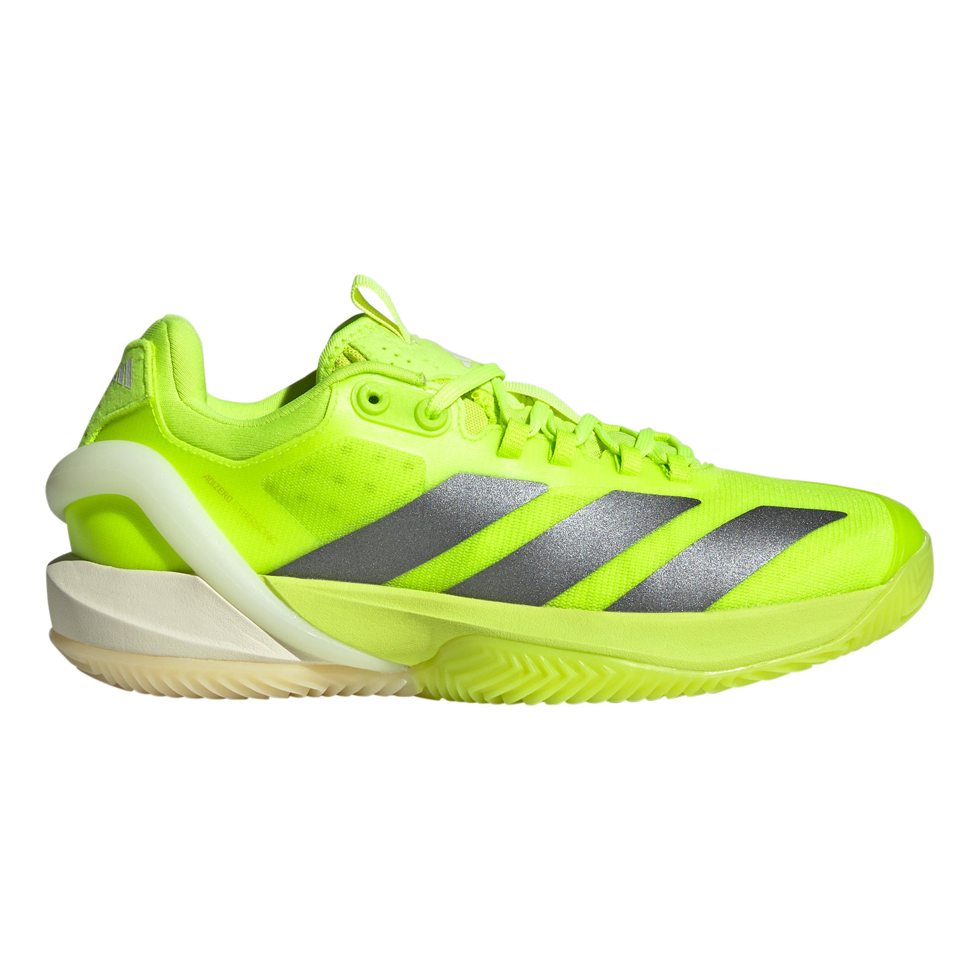 adidas adizero Cybersonic Sko för grus Damer - lime, silver