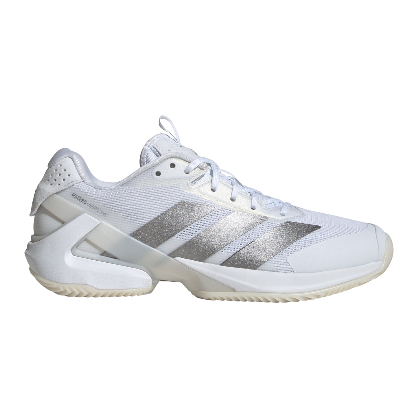 adidas adizero Ubersonic 5 Sko för grus Damer - vit, silver