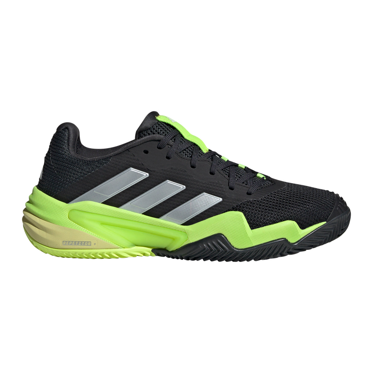 adidas Barricade 13 Sko för grus Herrar - svart, lime