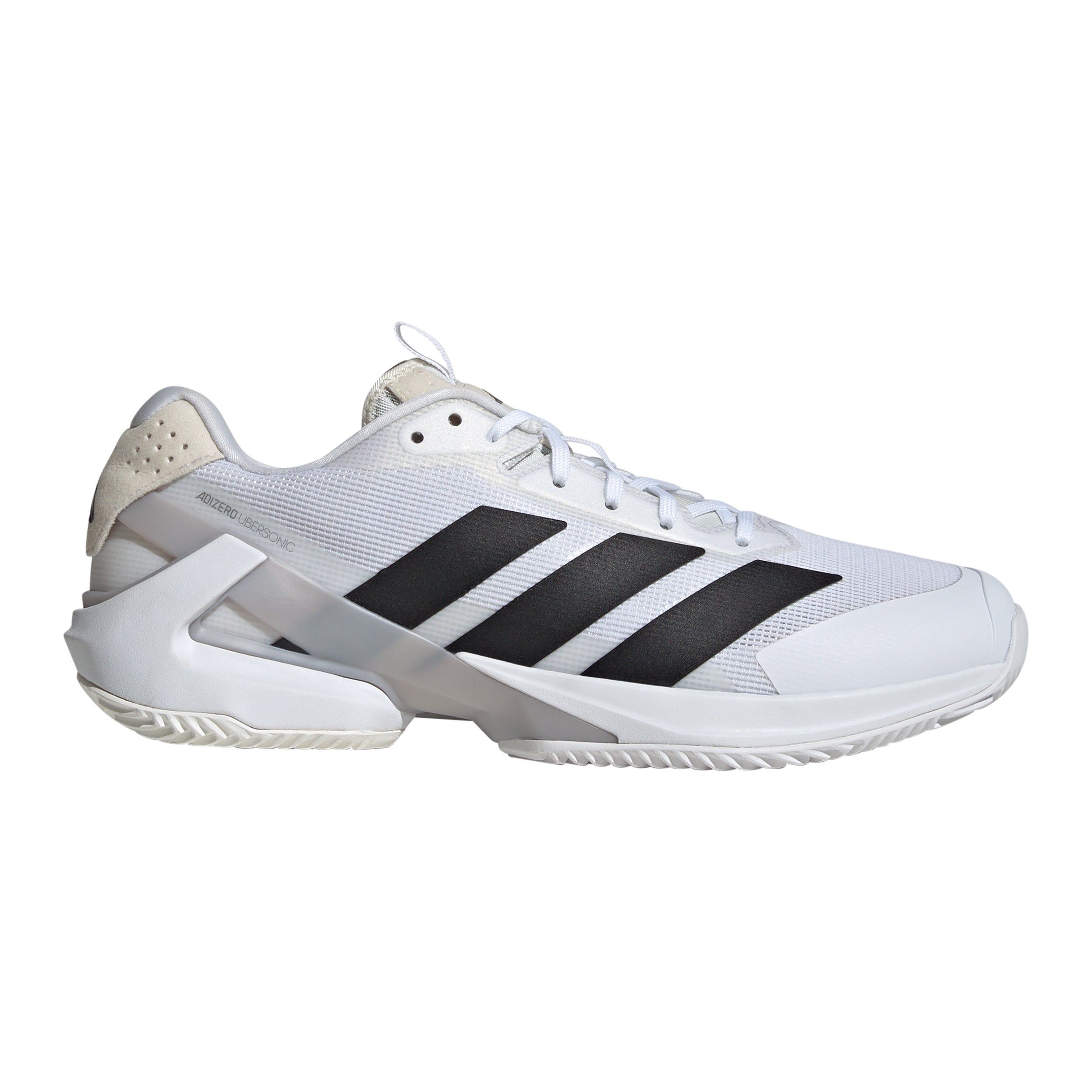 adidas adizero Ubersonic 5 Sko för grus Herrar - vit, svart