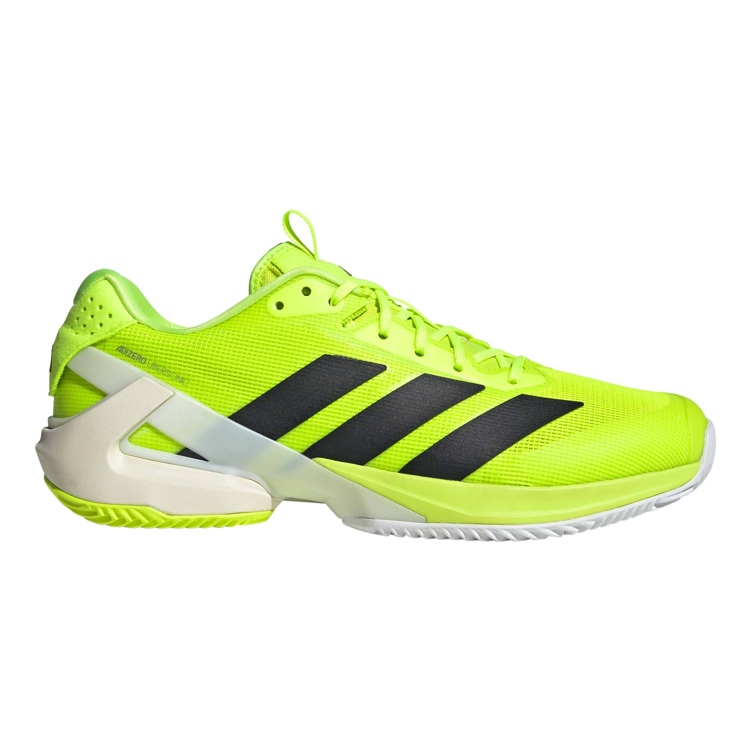 adidas adizero Ubersonic 5 Sko för grus Herrar - lime, svart