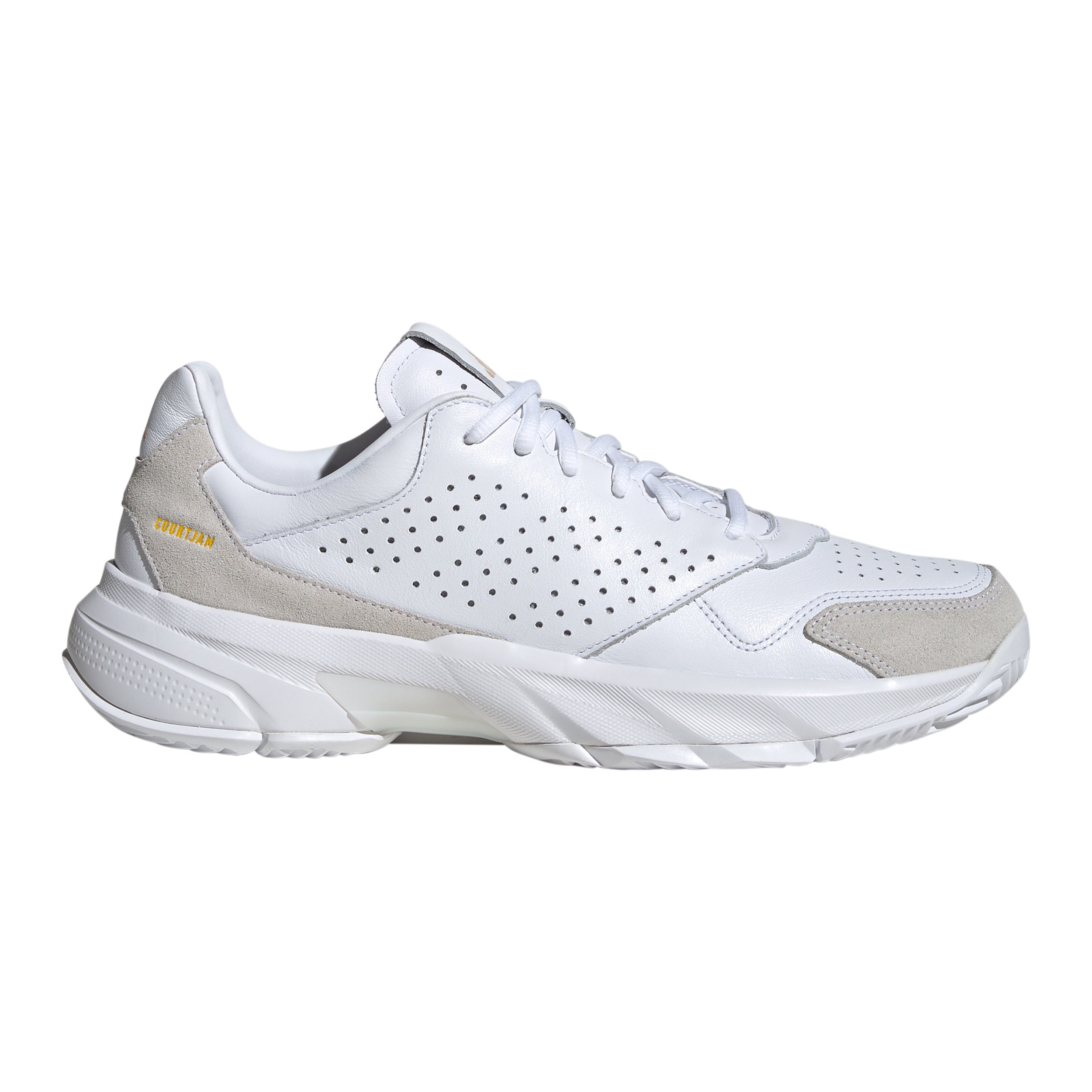 adidas CourtJam Control 3 Allroundsko Herrar - vit, beige