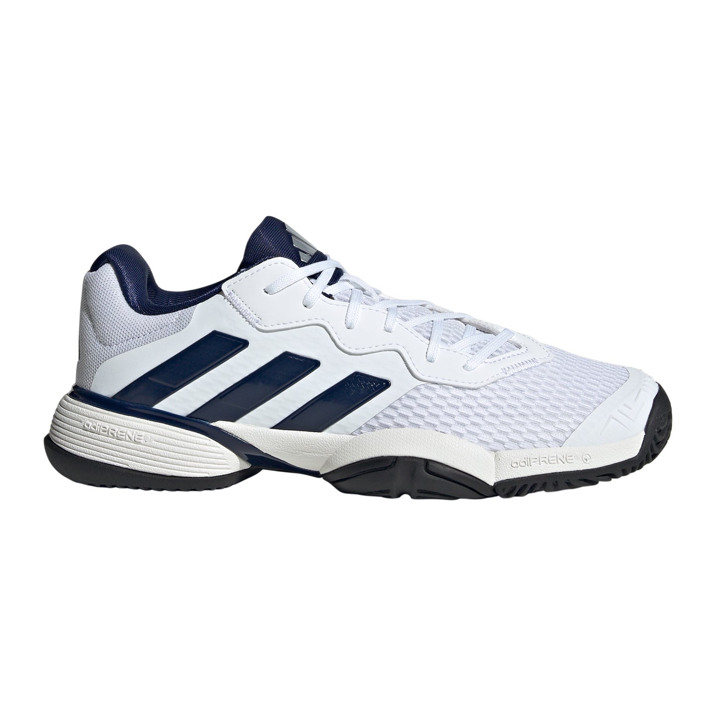 adidas Barricade Allroundsko Barn - vit, svart