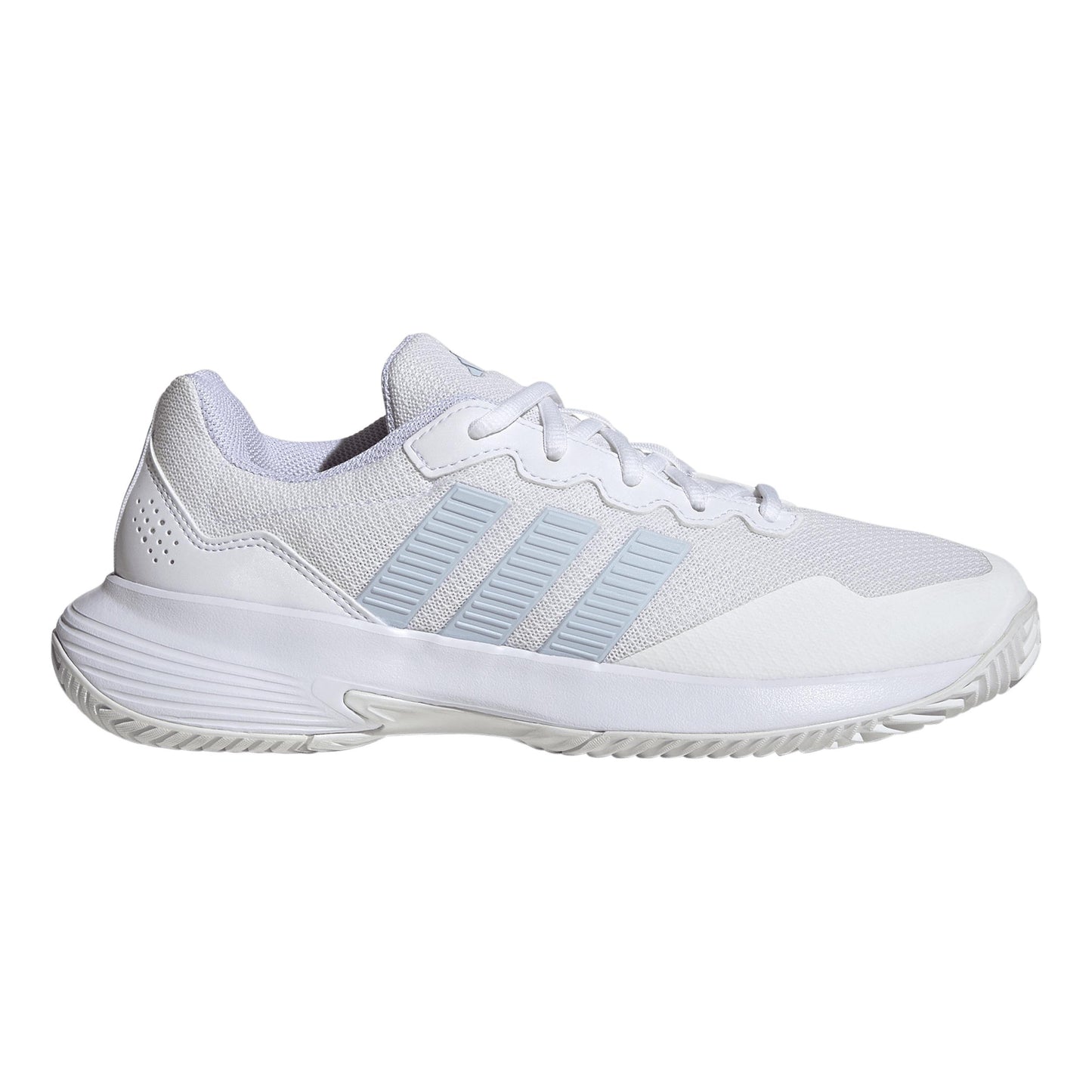 adidas GameCourt 2 Allroundsko Damer - vit, ljusblå