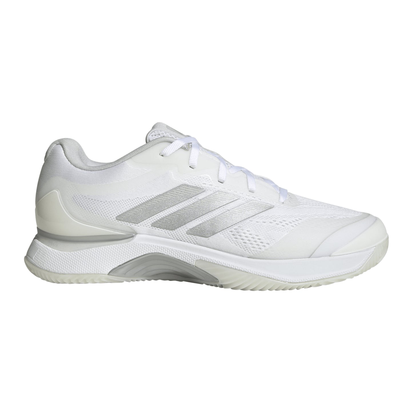 adidas Avacourt 3 Sko för grus Damer - vit, silver