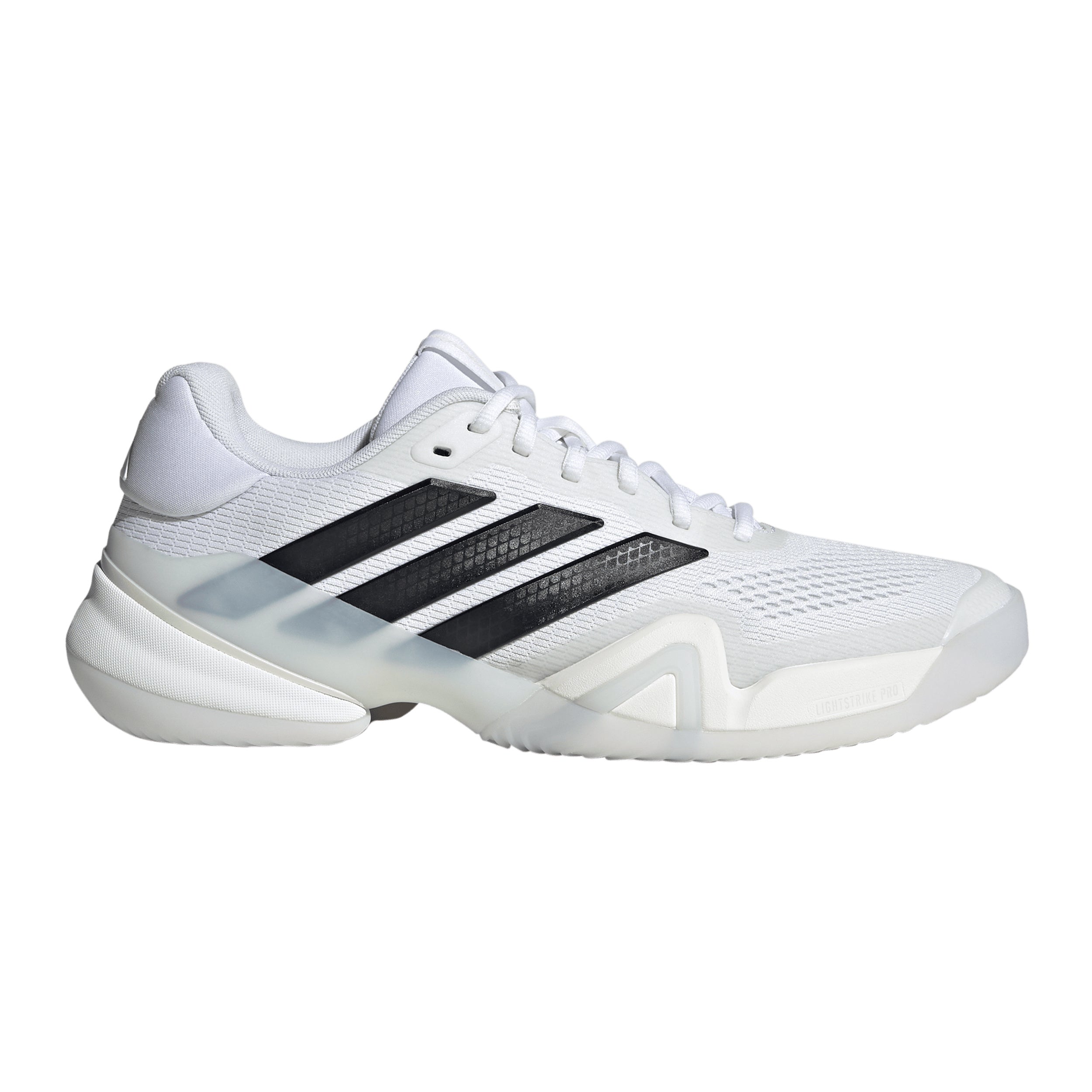 adidas Barricade 14 Sko för grus Herrar - vit, svart