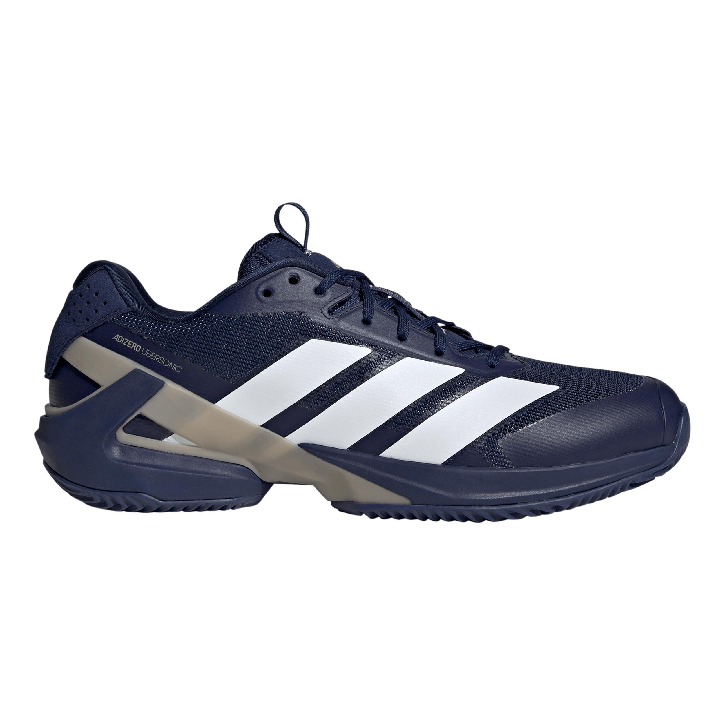 adidas adizero Ubersonic 5 Sko för grus Herrar - mörkblå, vit