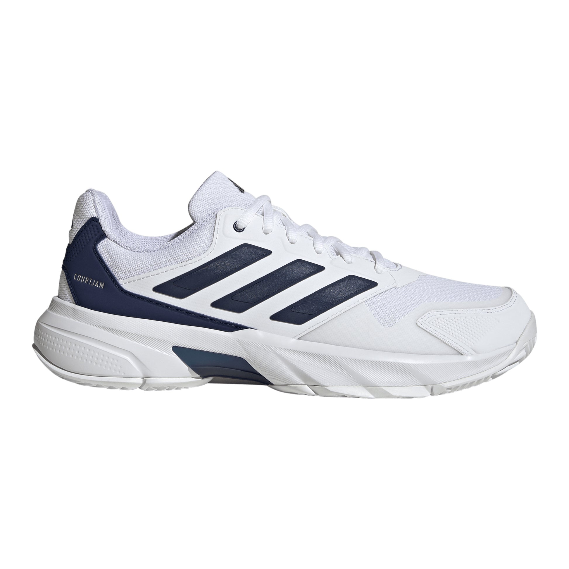adidas CourtJam Control 3 Allroundsko Herrar - vit, mörkblå