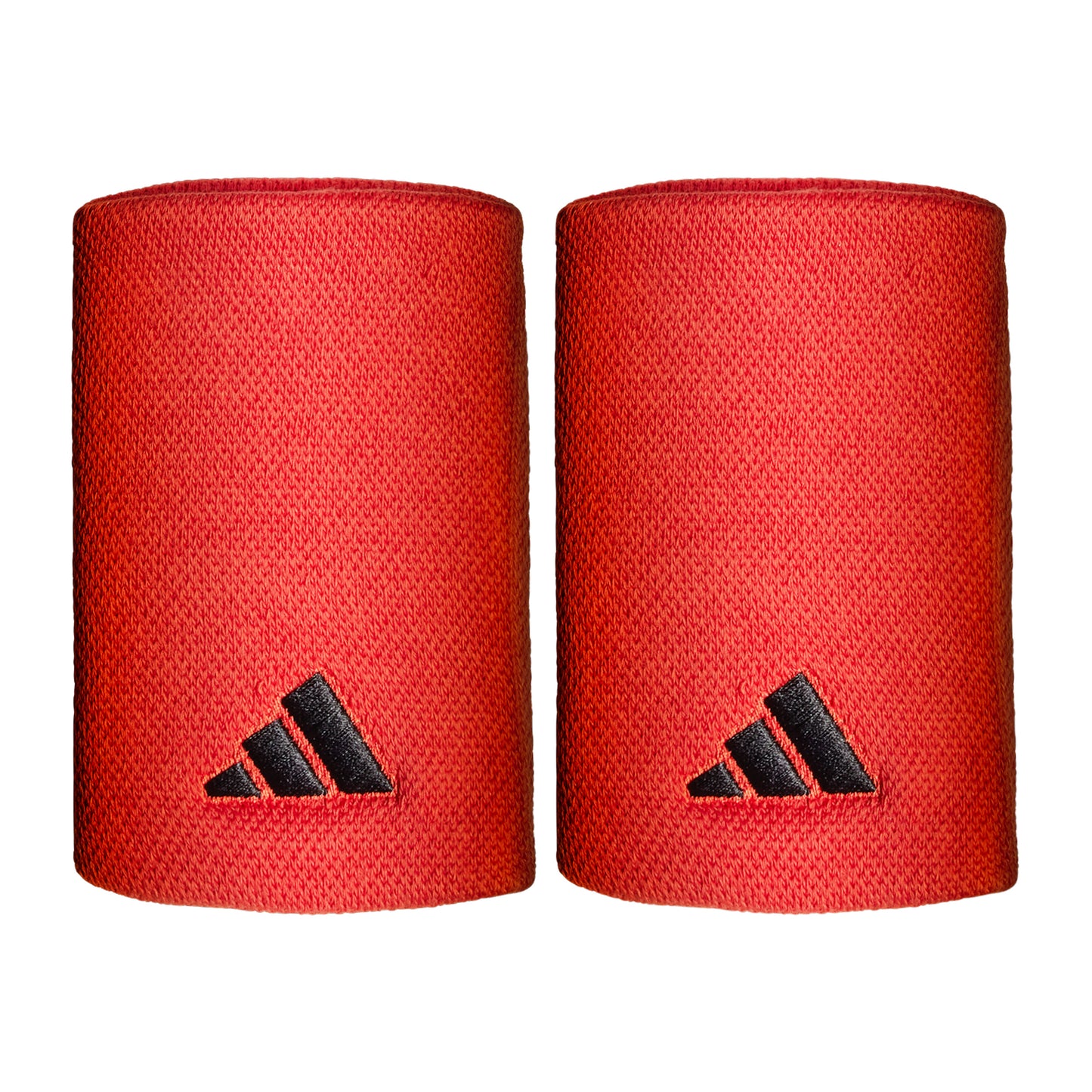 adidas Svettband 2-pack kort - röd, svart