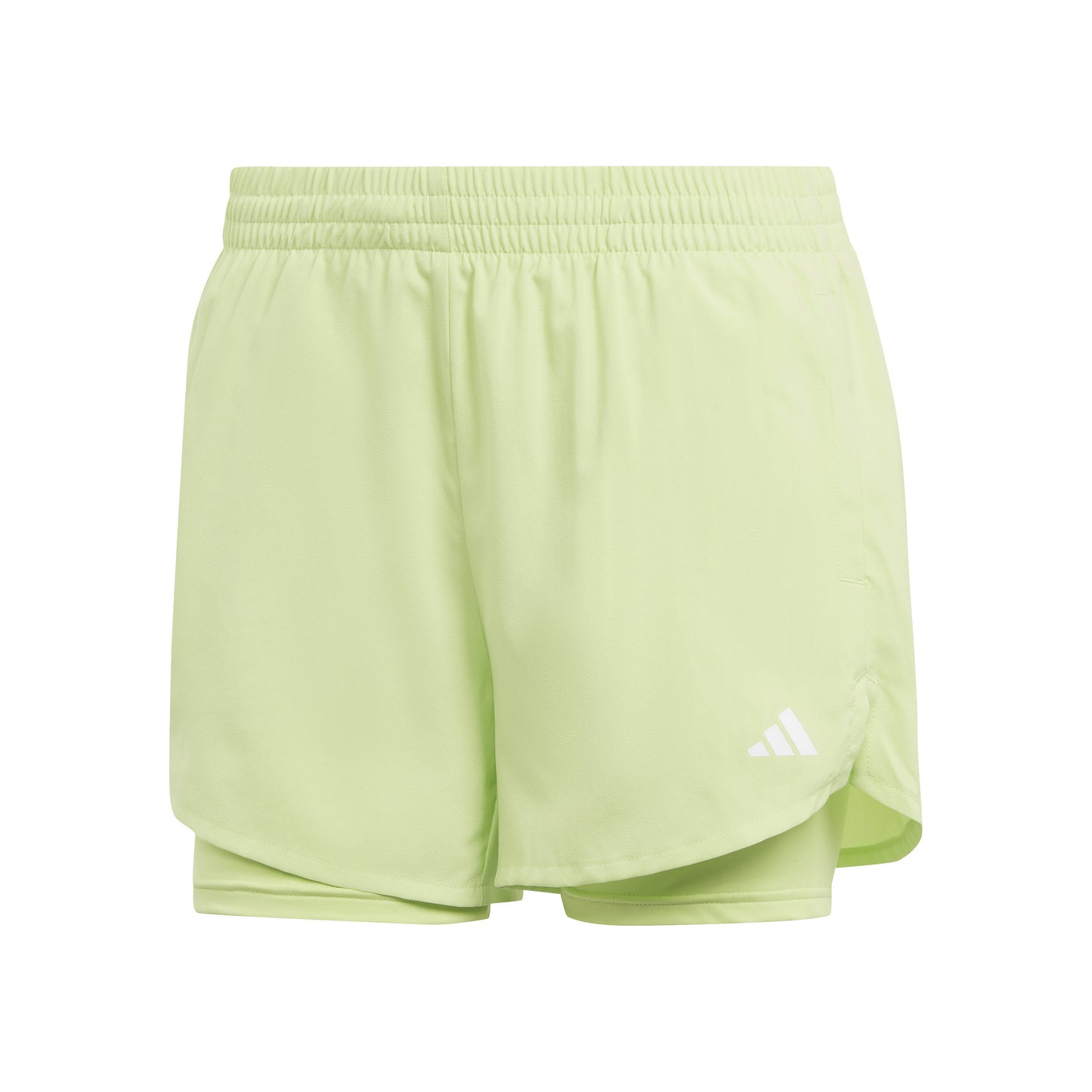 adidas MIN 2in1 Shorts Damer - lime,