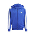 Training ES 3 Stripes Full-Zip Sweat-jacka Barn - blå, vit