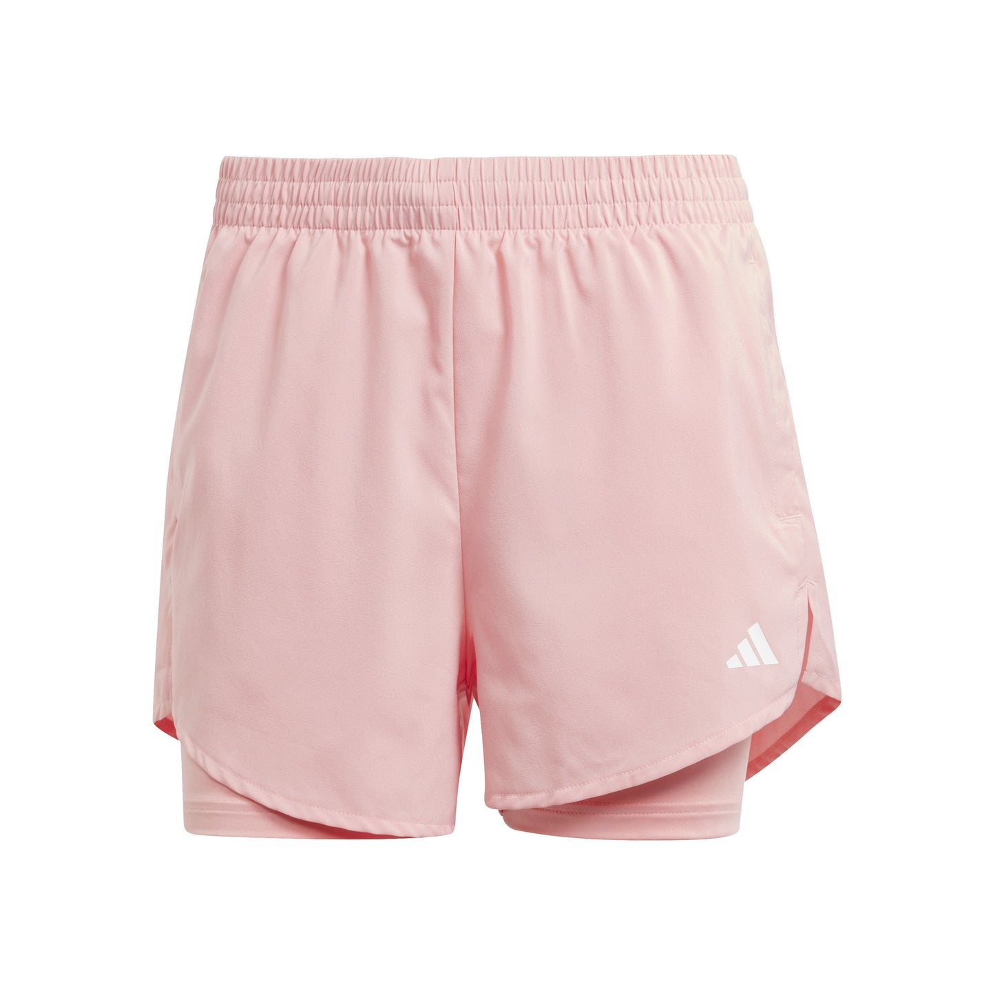 adidas MIN 2in1 Shorts Damer - rosa, vit