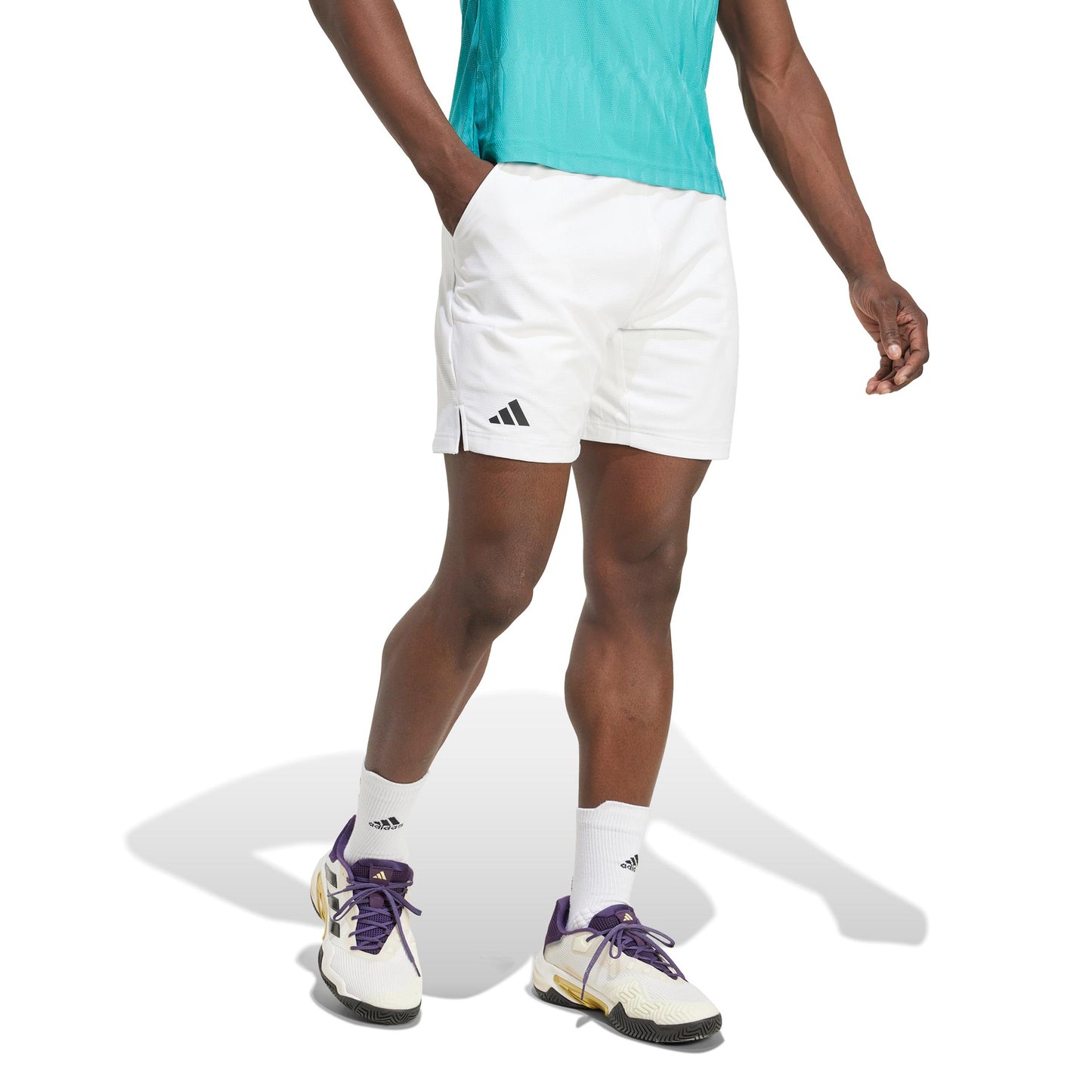 adidas Ergo 7Inch Shorts Herrar - vit