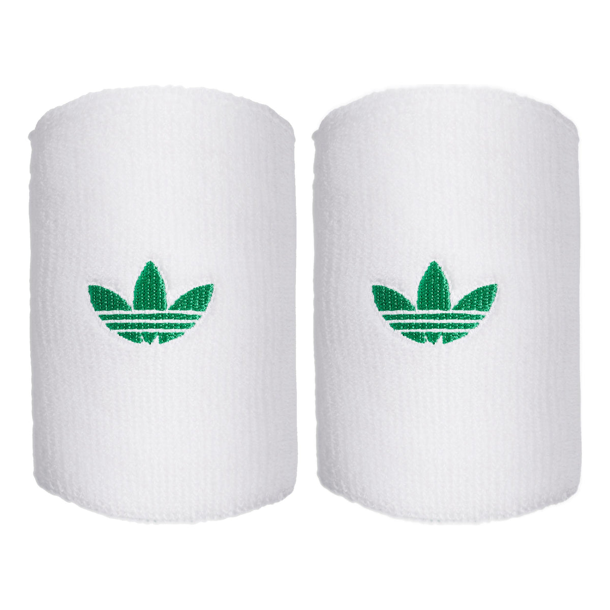 adidas Long Svettband Unisex - vit, grön
