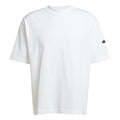 Essentials Loose Fit 3 Bar Logo T-shirt Herrar - vit,